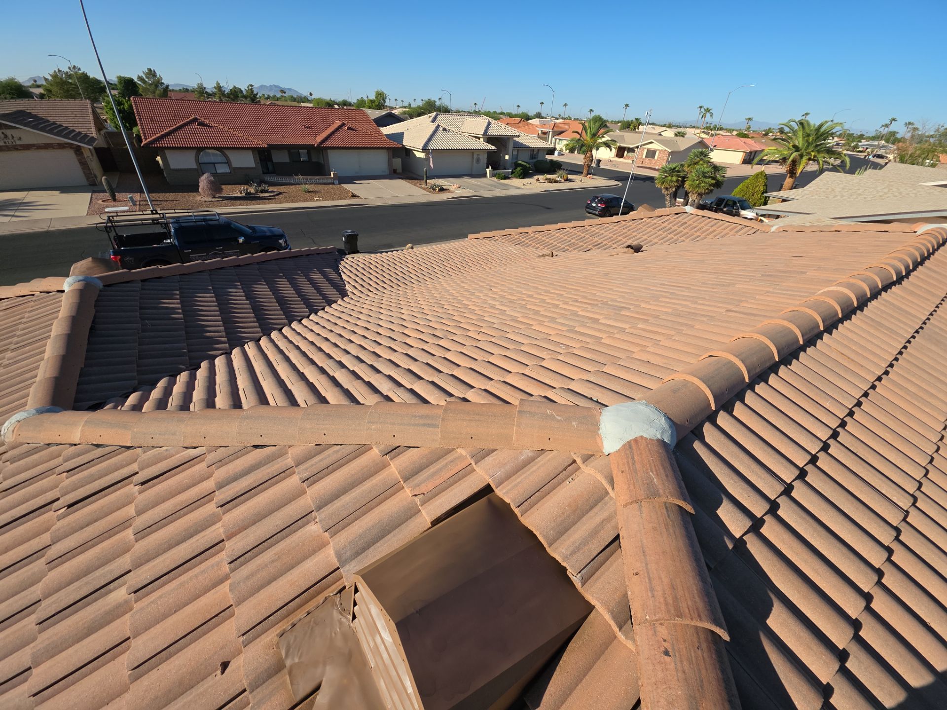 Tile Reset using Concrete Tiles by Weather-Tite Roofing