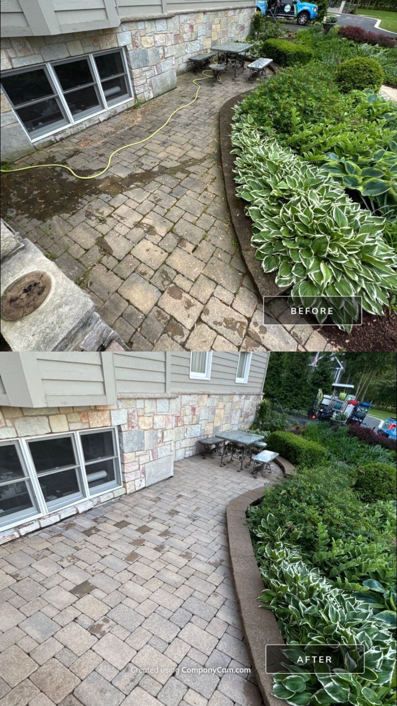 Project in Algonquin by Simmons Power & Soft Washing