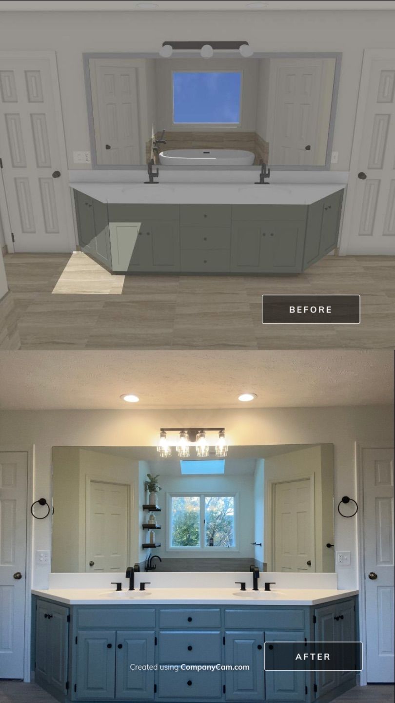 West Omaha Spa-Style Primary Bath Refresh by Bennett Design + Build