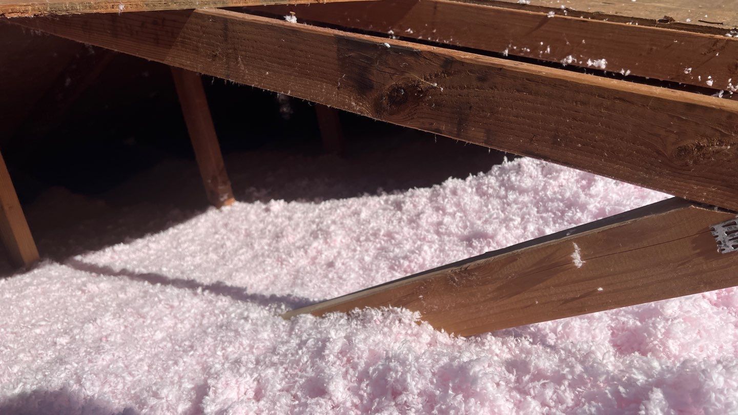 Attic Insulation using Owens Corning Insulation by Byers Enterprises 