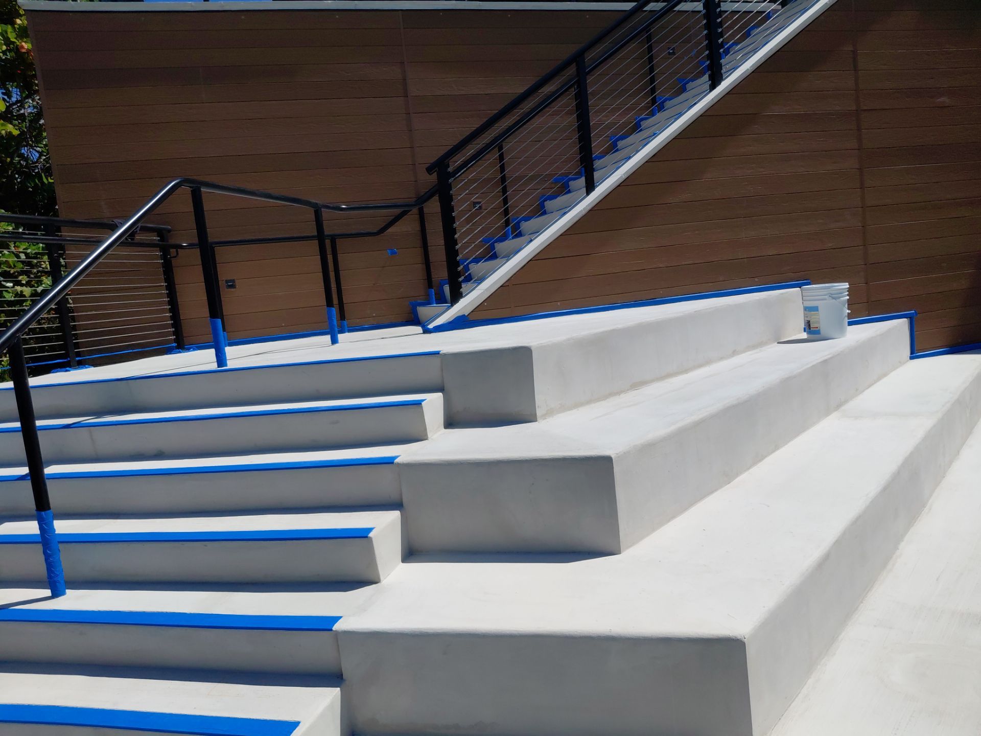 Painted Exterior Steps by Seamless Surfaces