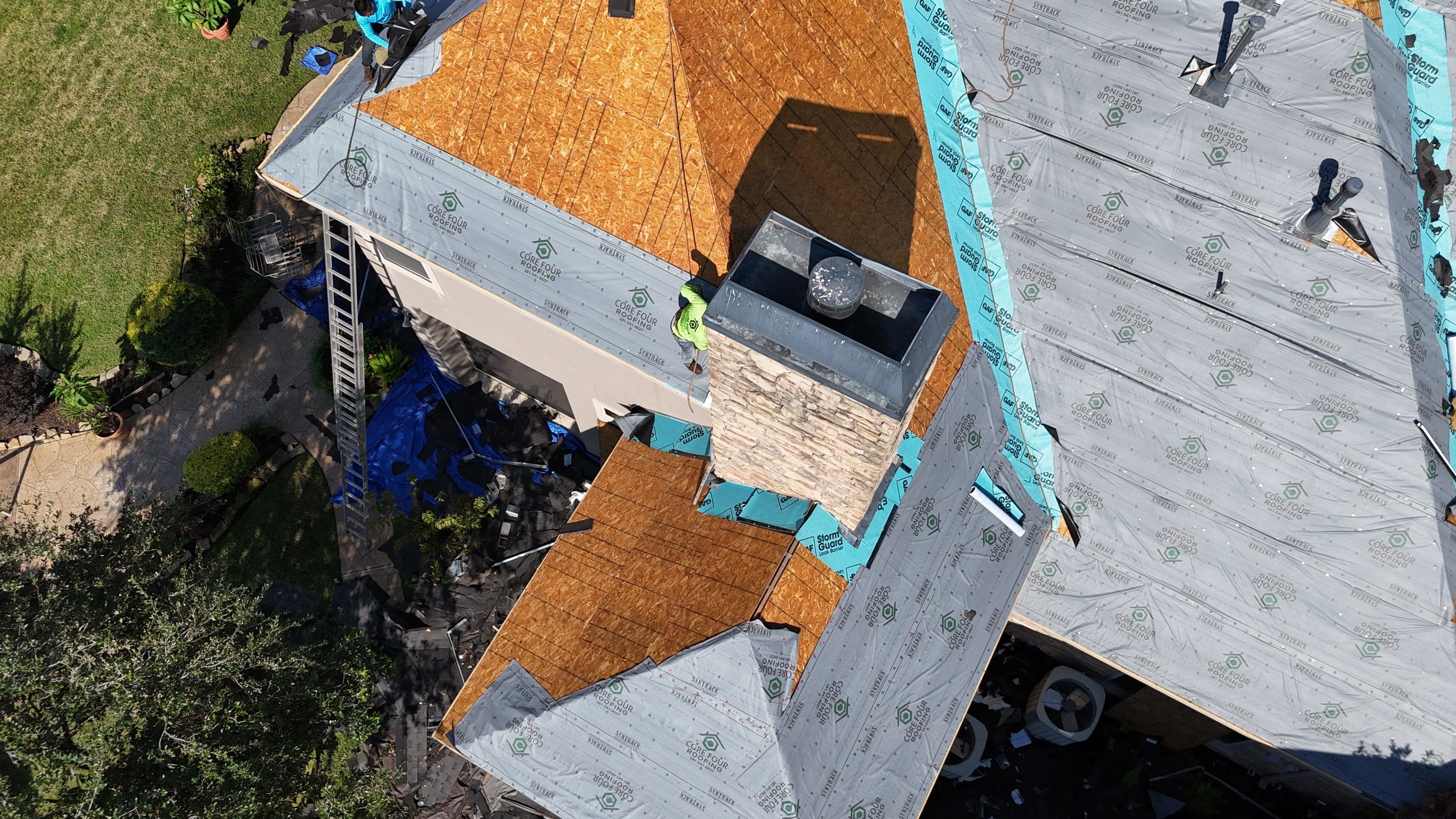 GAF Timberline UHDZ Roof Installation by Core Four Roofing