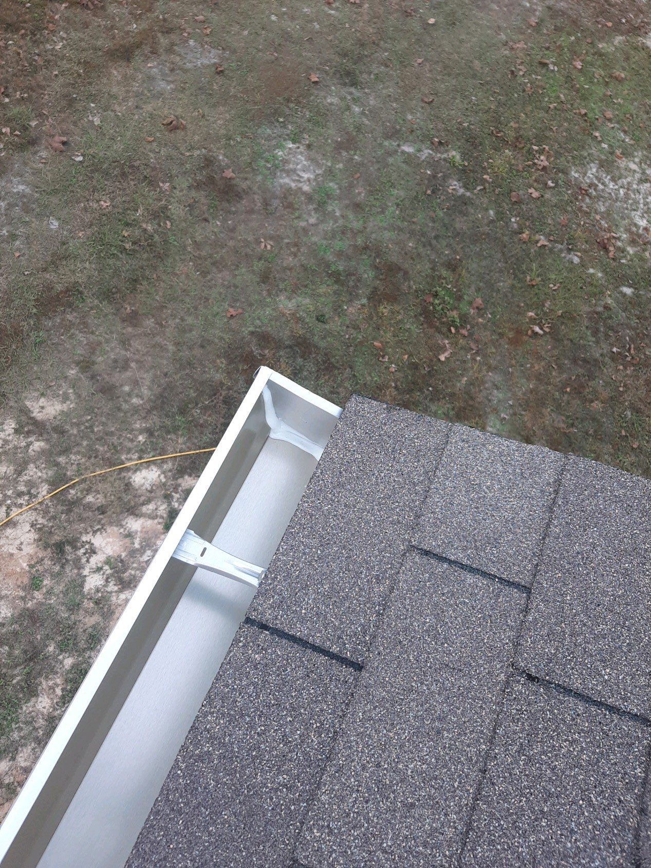 Seamless Gutter Installation Using K-Style Gutters With Gutter Guards by Gutter Professors
