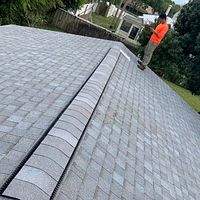 Tamko Heritage Olde English Pewter  by Total Roofing System The Metal Roof Experts