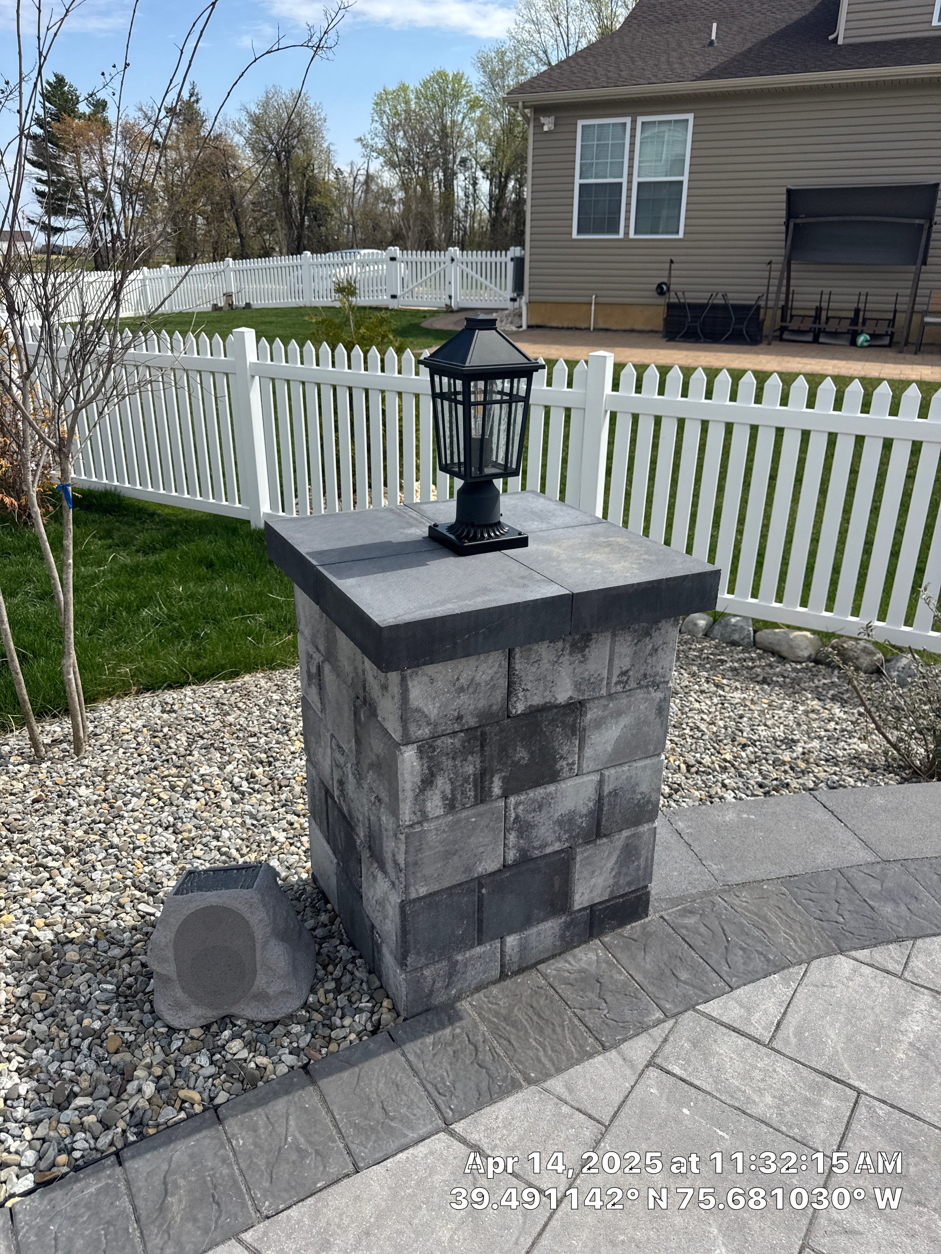 Pool and Hardscape Design in Delaware | Belgard Paver Patio & Outdoor Living Space by Studio G Indoor Spaces & Outdoor Living
