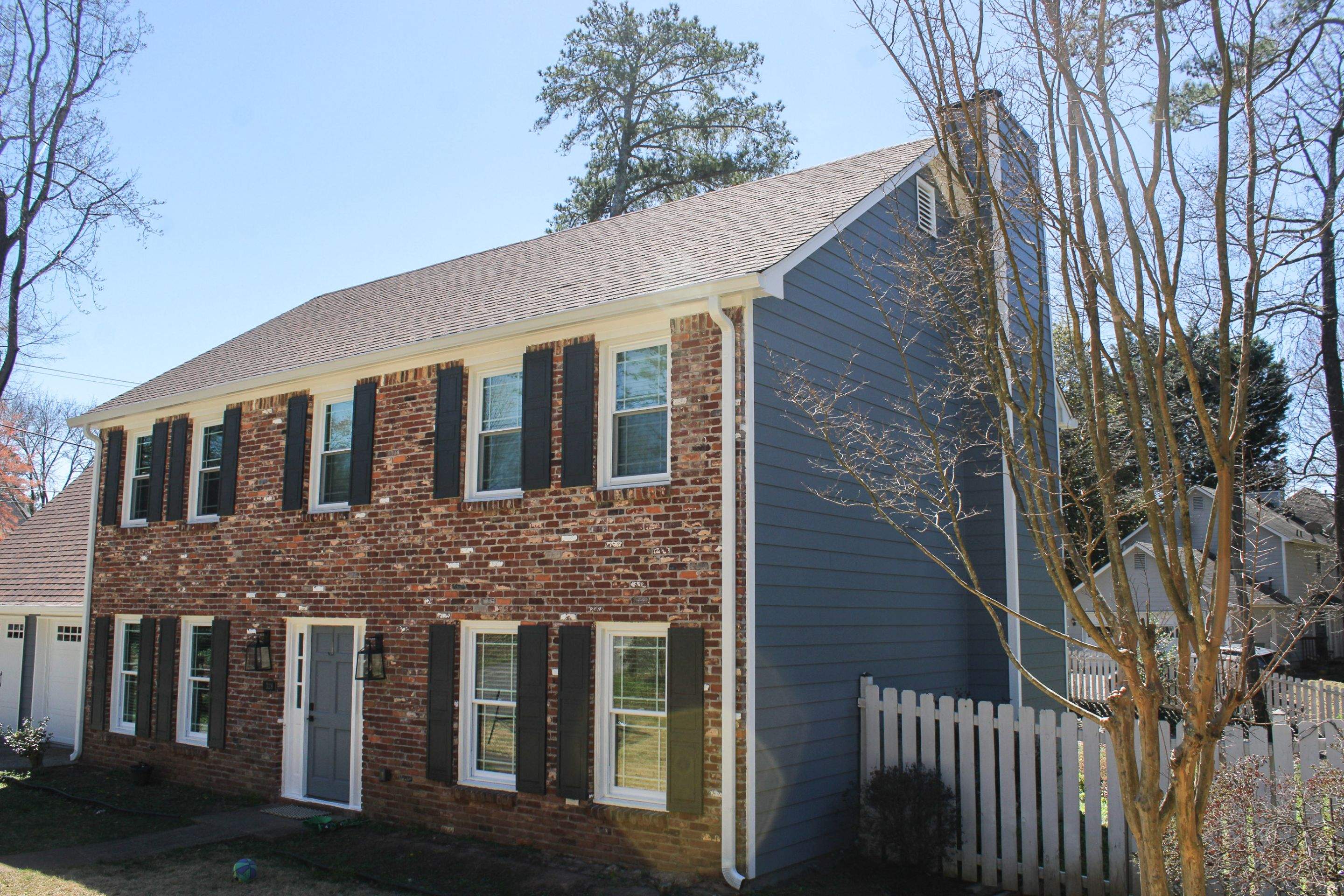 Marietta, GA Siding Replacement, Exterior Paint, Gutter Replacement, and Chimney Cap Installation by Nelson Exteriors 