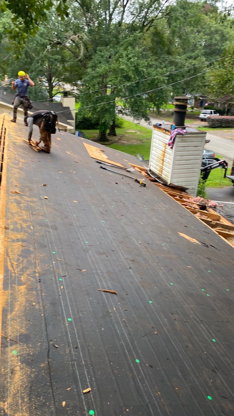 Residential Roofing Repair using Roof Replacement by American Roofing & Construction LLC