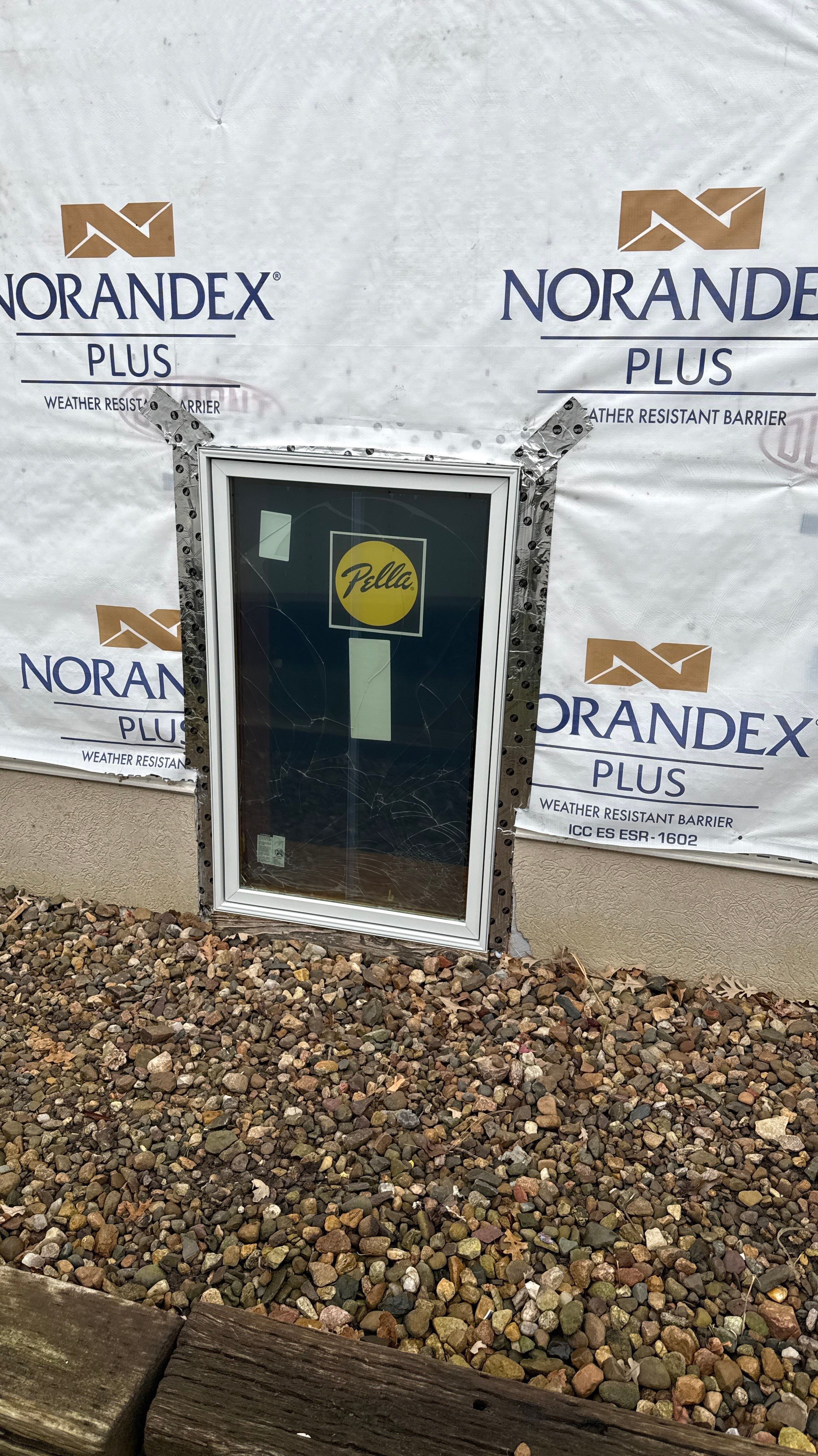 A Clean Window Upgrade Ready for New Siding with Pella Lifestyle Series by United Windows and Siding LLC