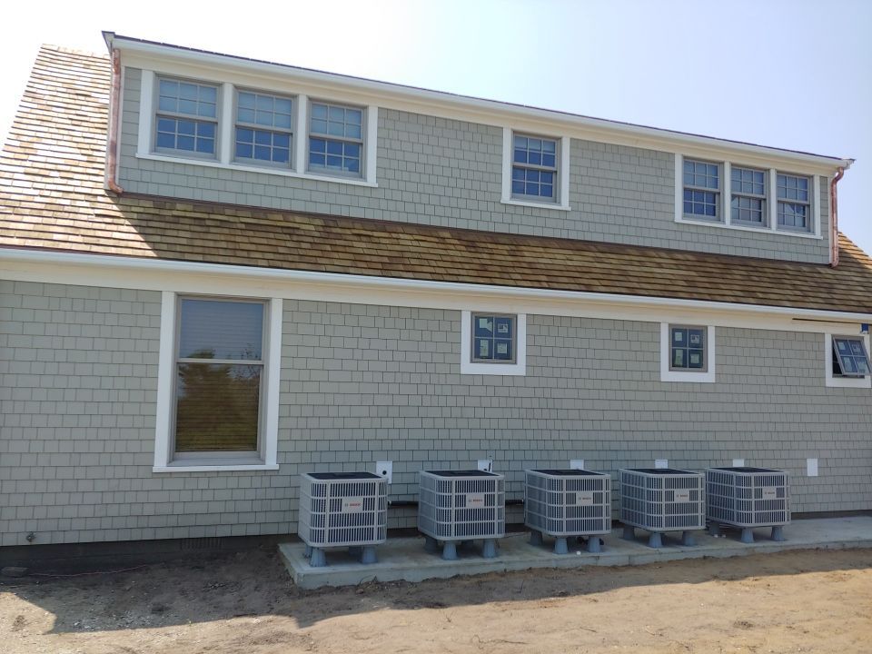 Gutter Installation using 4x6 Fiberglass Gutter in Harwich Port, MA by Gutter Pro Enterprises