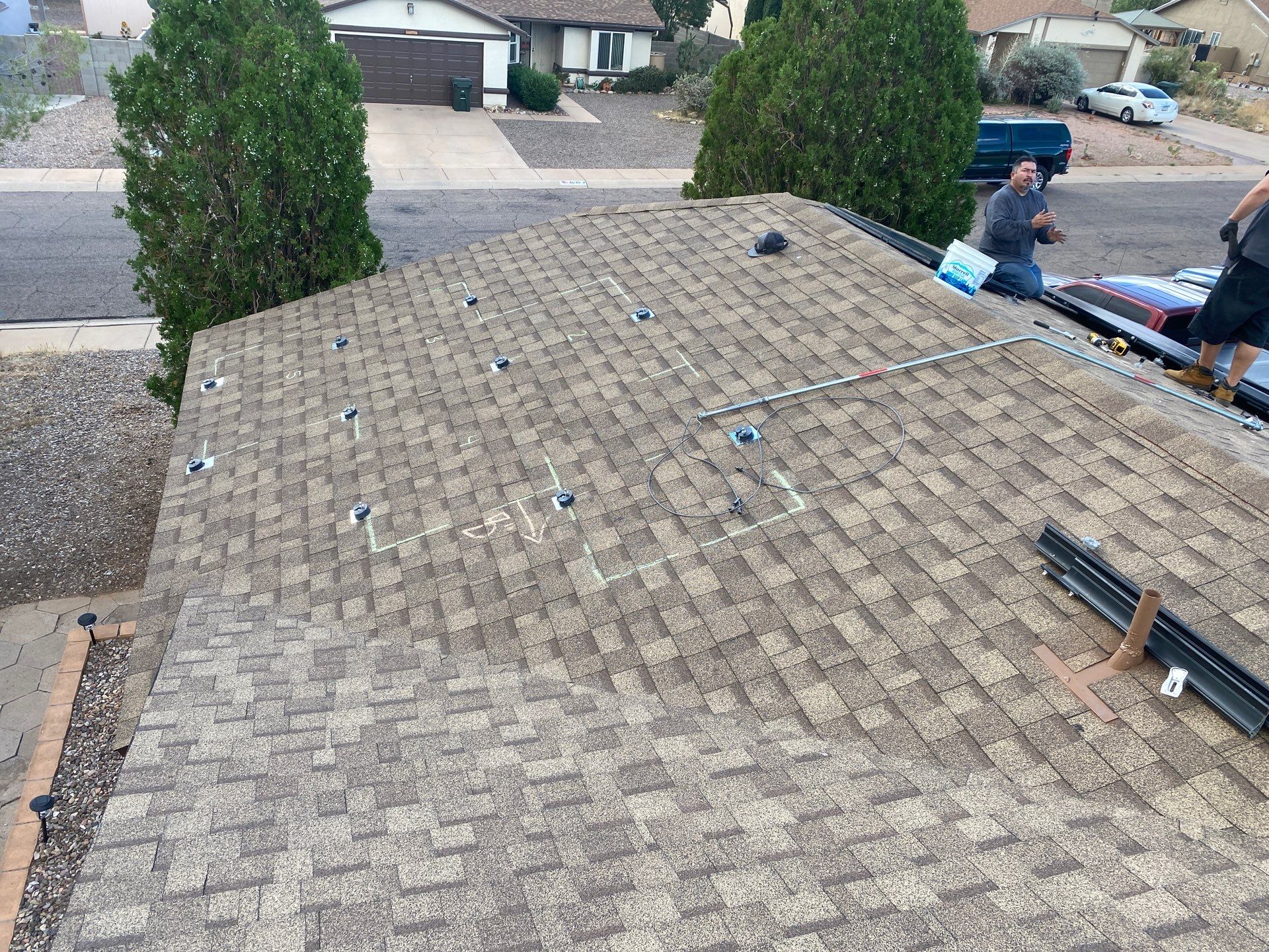 Sand Castle Shingles by Reimagine Roofing