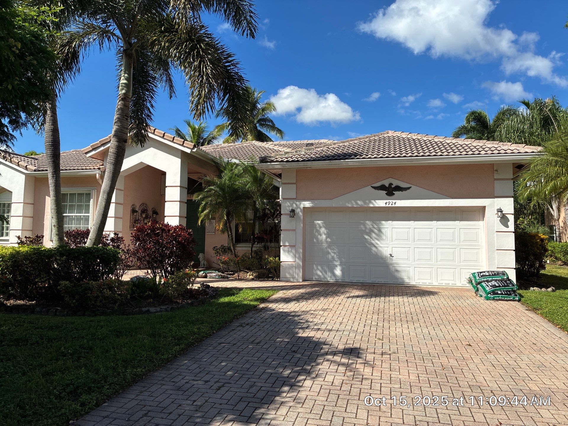 Dirty old Roof Coral Springs by BKB Pressure Cleaning LLC