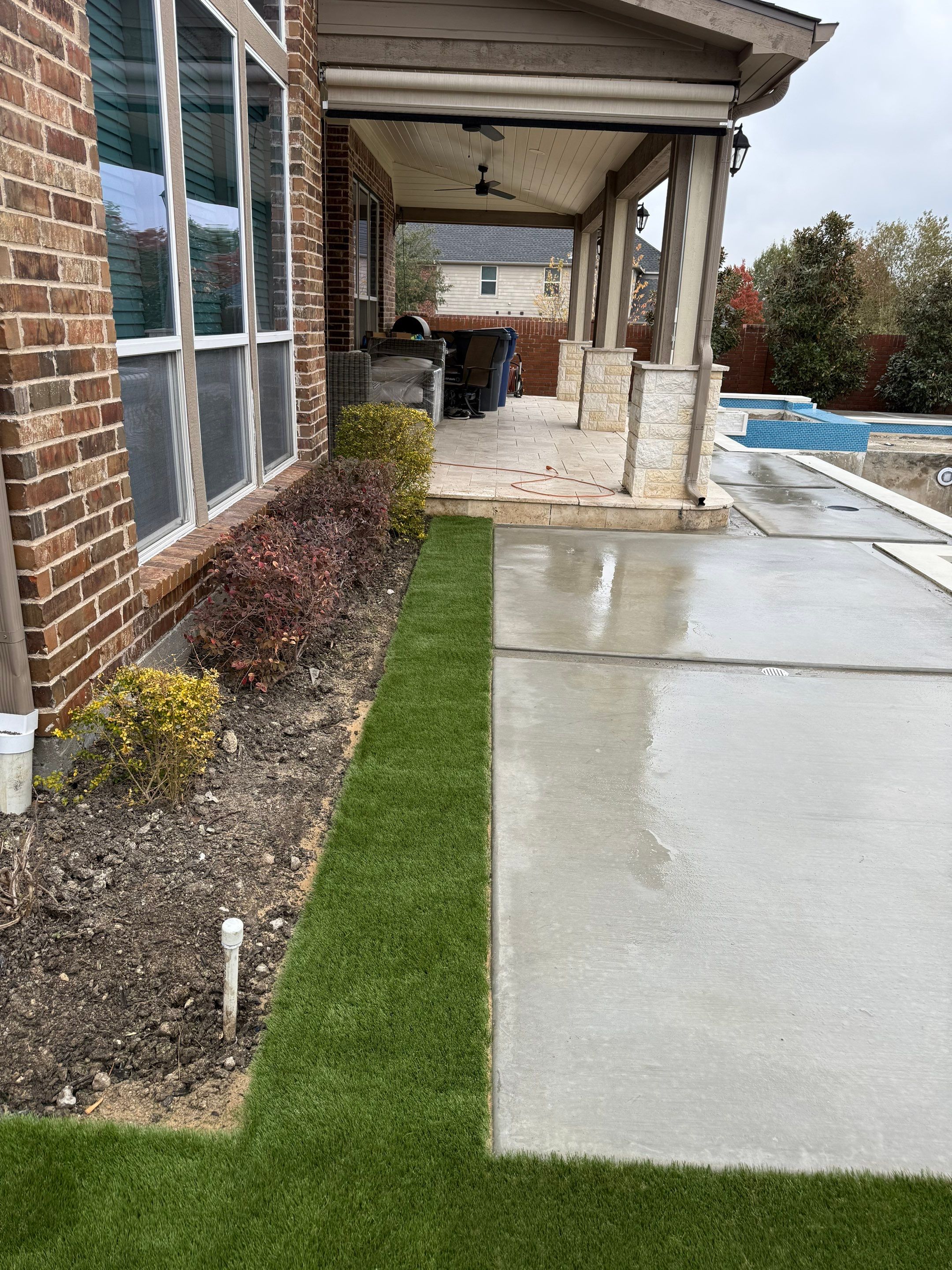 Project in McKinney by Turf Concepts