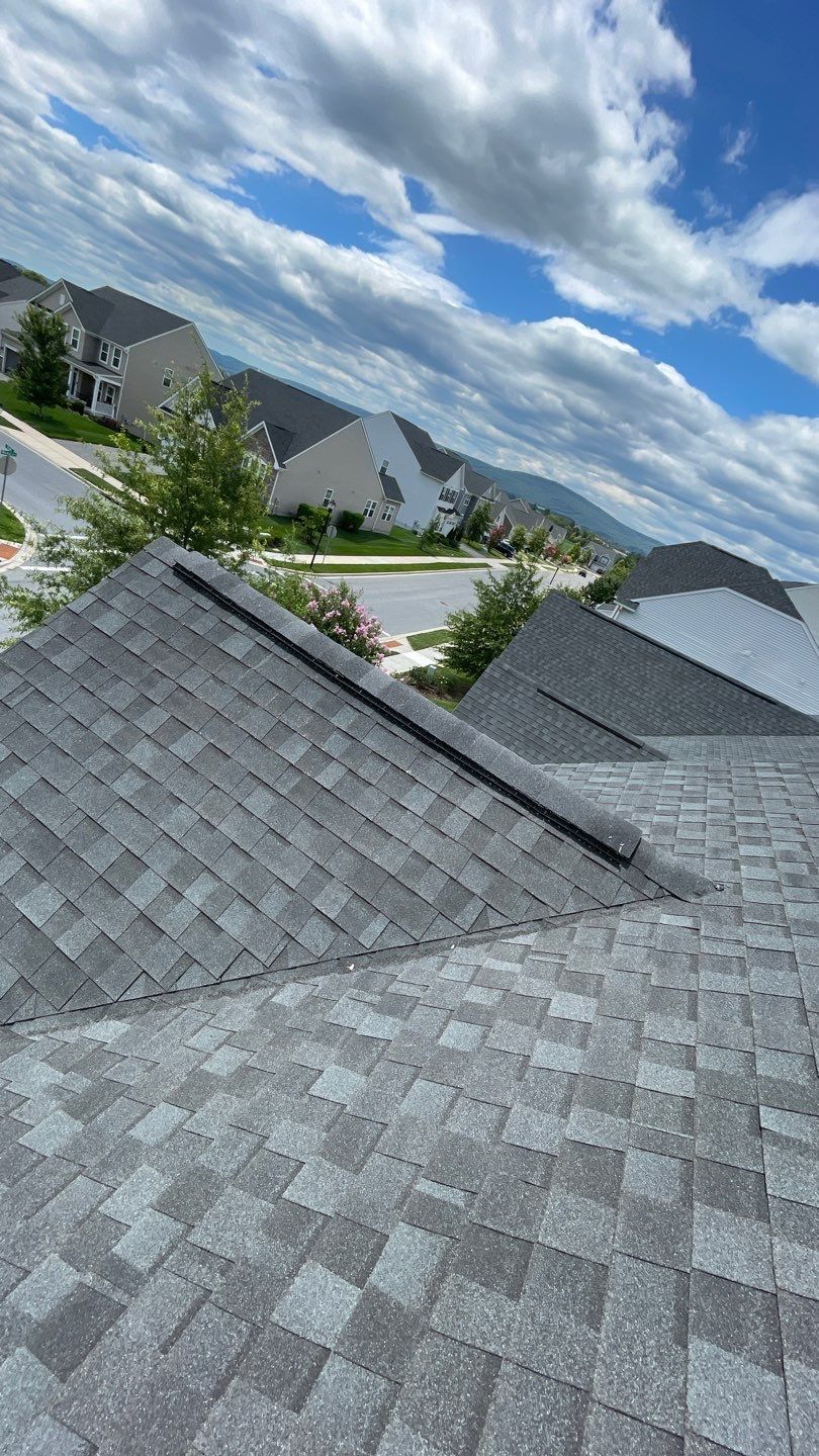 Residential Ridge Vent Installation in Middletown by Frederick Roof Repair