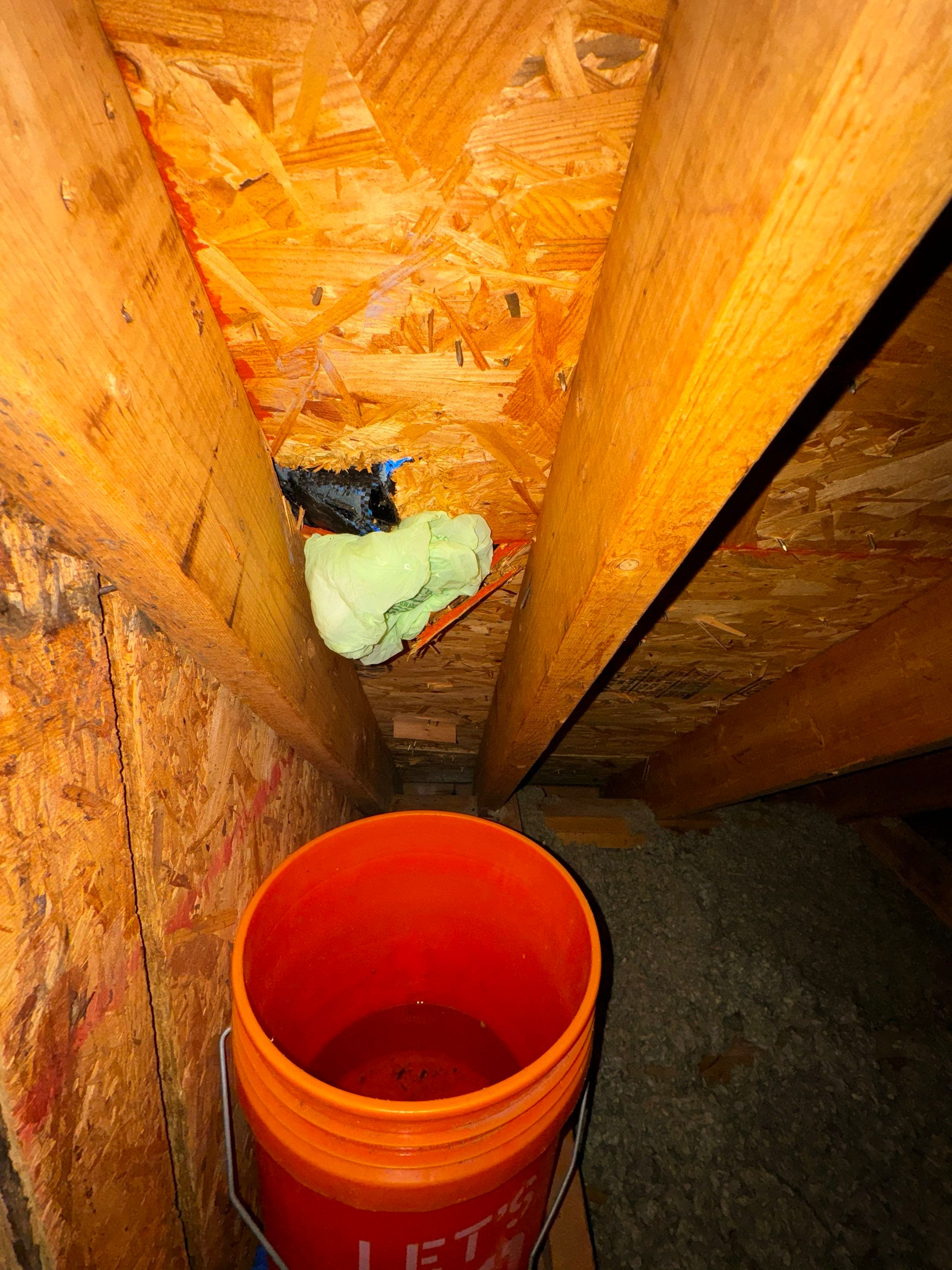 Water Damage Repair due to roof leak by Baxter Professional LLC