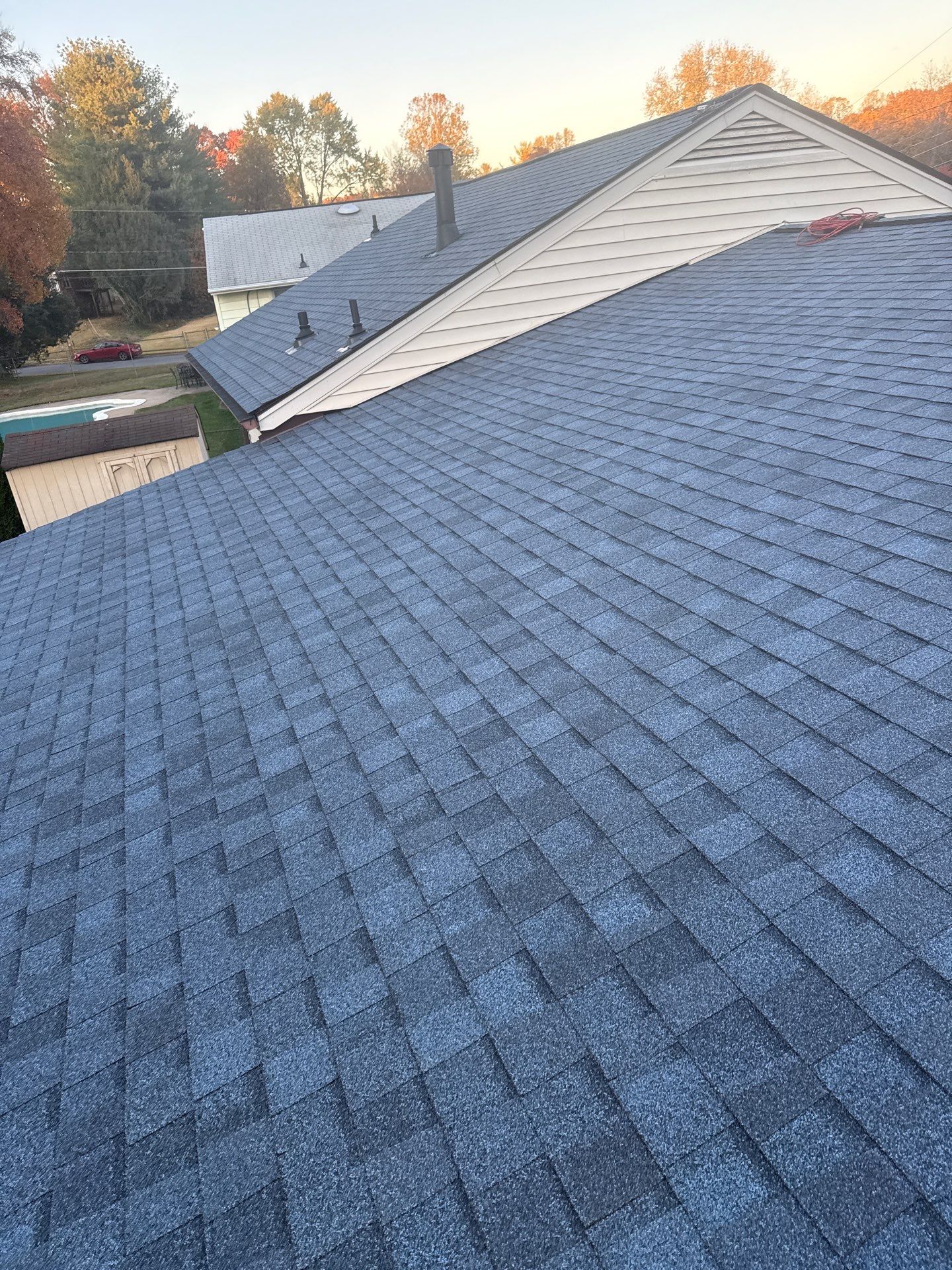 Faifax : Residential Roof Replacement with CertainTeed Landmark Pro in Max Def Coastal Blue  by RM Banning, Inc.