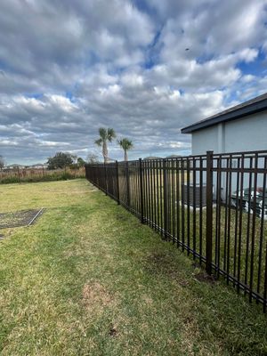 Aluminum Fence Installation using Aluminum Decorative Fence