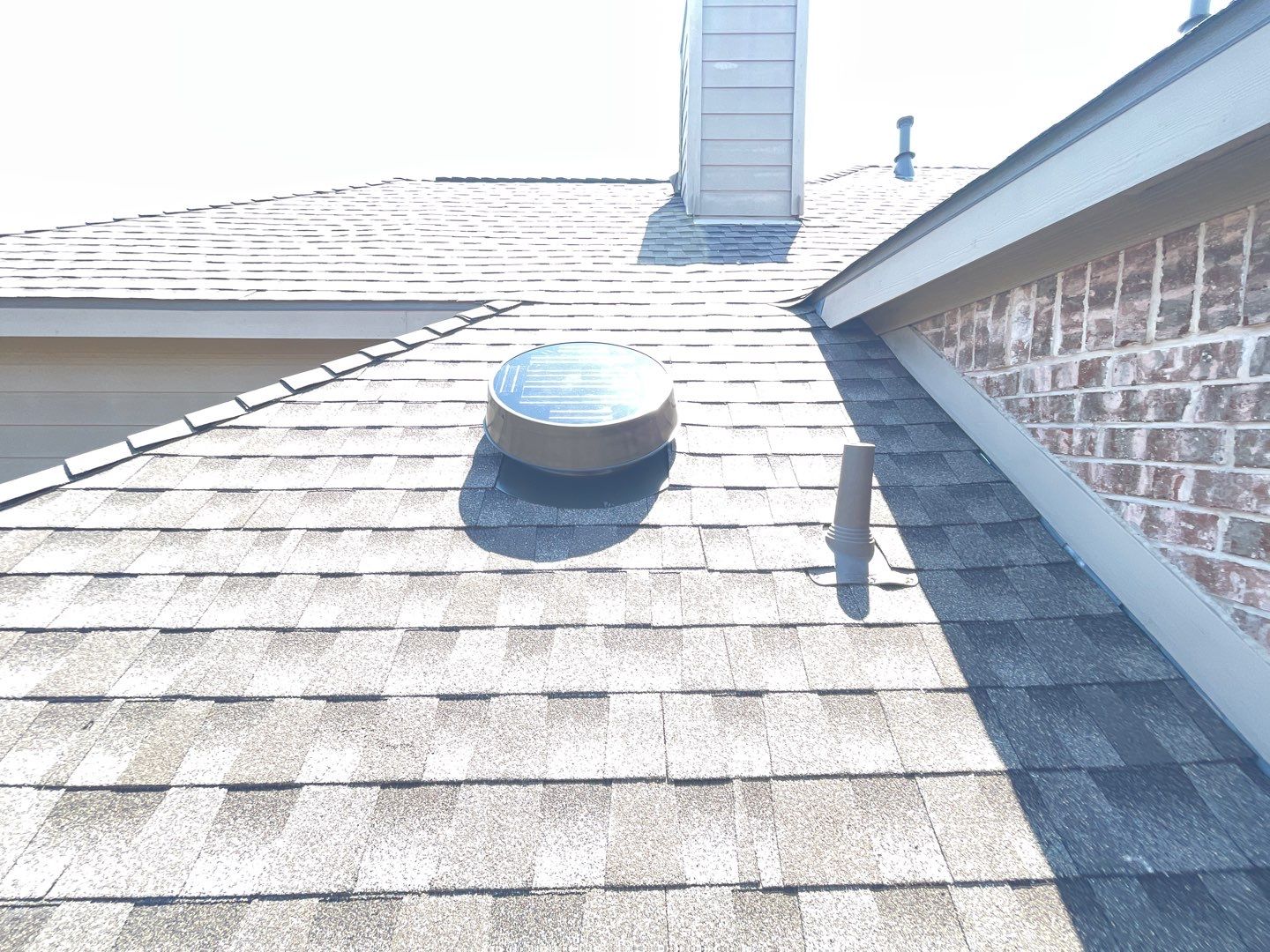 Major Hail Storm Full Roof and Gutter Replacement by First United Roofing & Construction