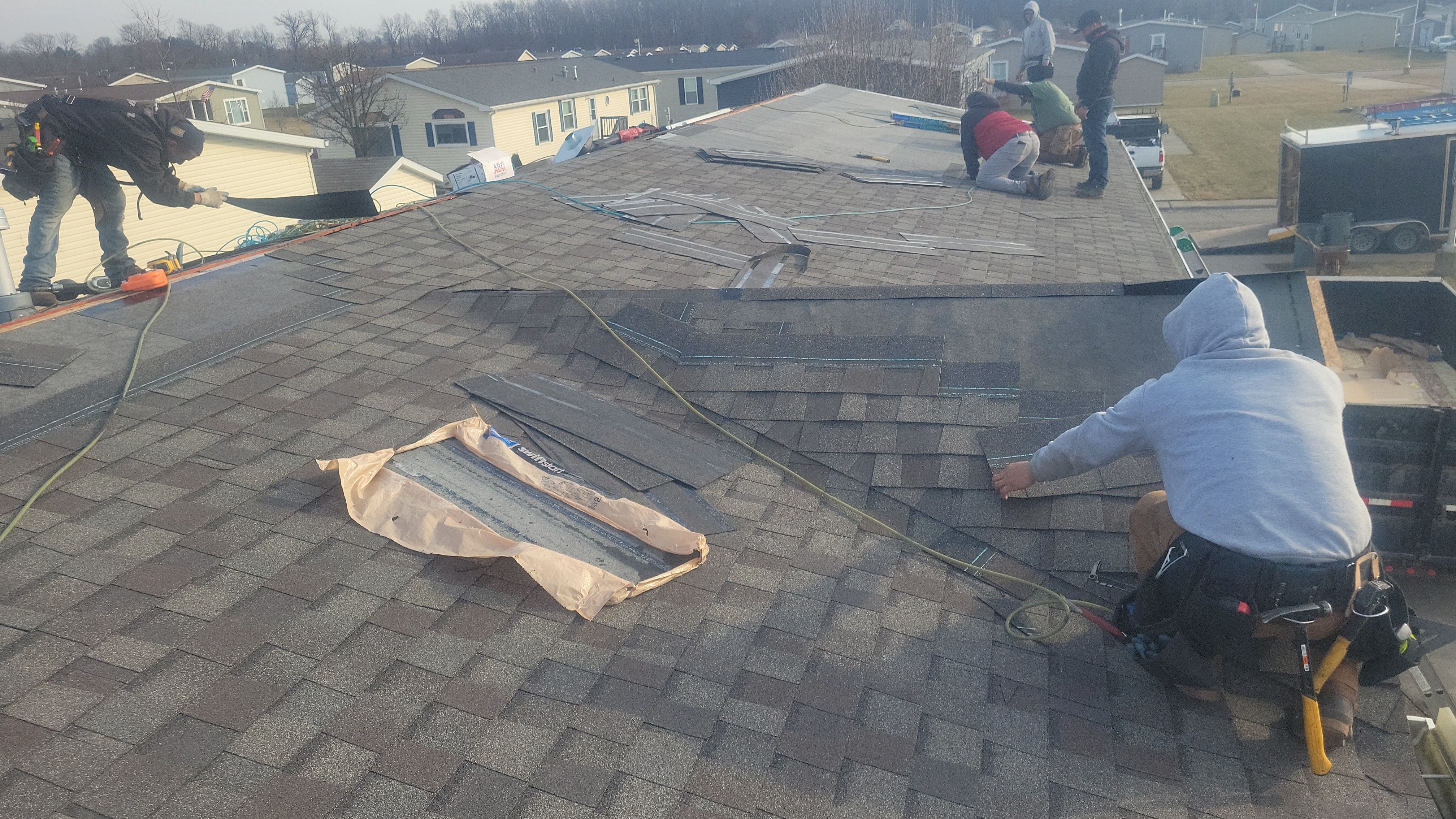 Roof Replacement using CertainTeed Landmark by 180 Contractors