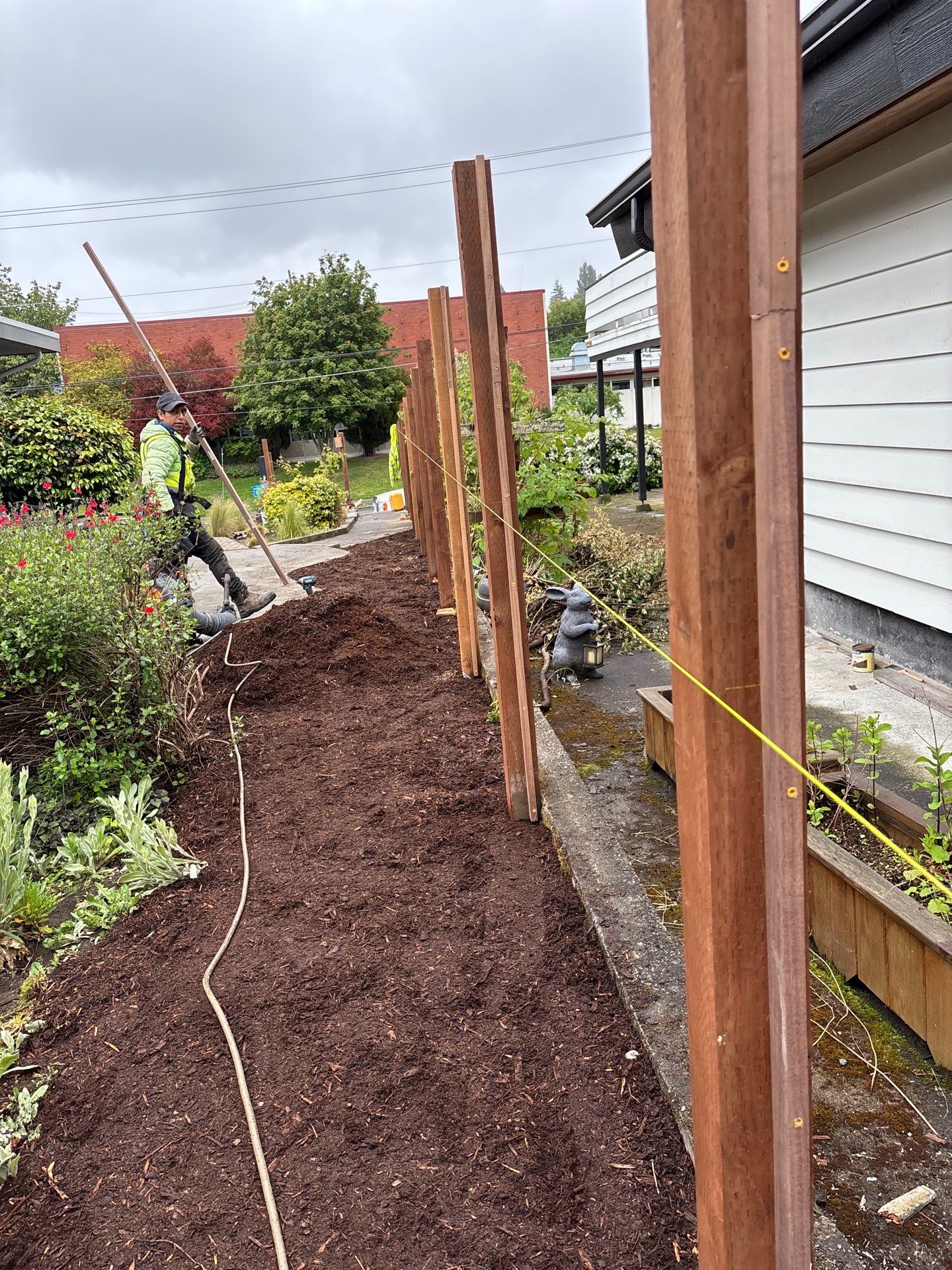 Retaining Wall & Fence Installation  by Jireh Asphalt & Concrete Inc 