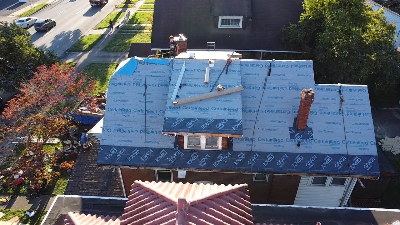 Adkins Project  by Fahey Roofing + Contracting