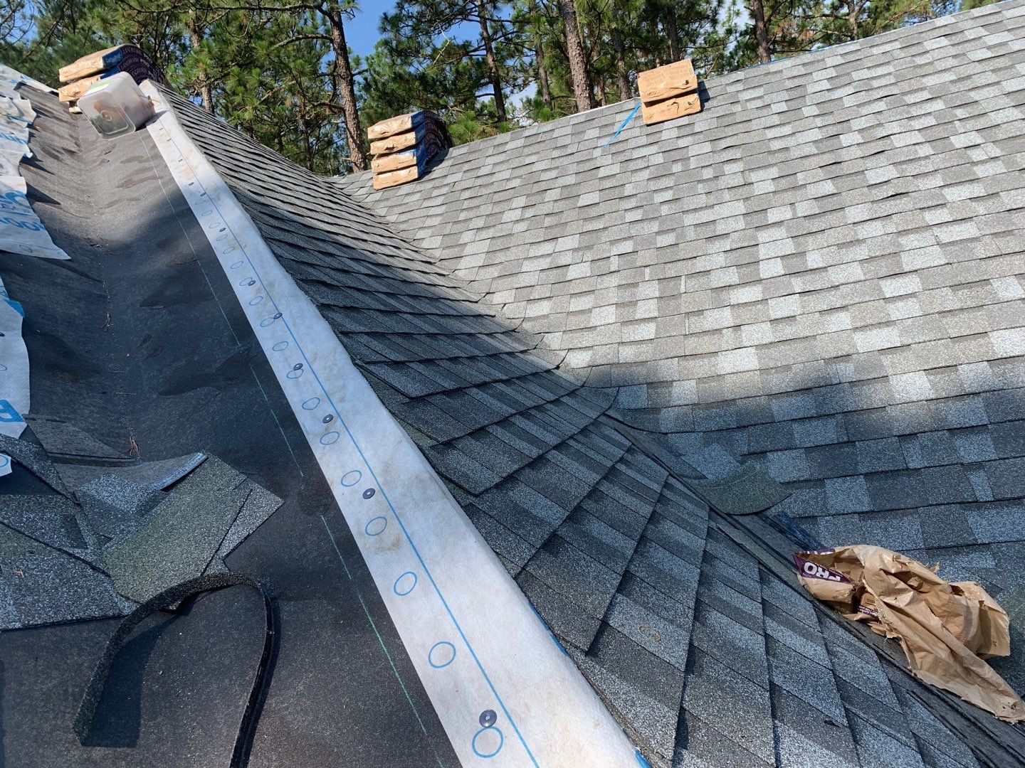 Hail Damaged Inspection / Repair / Re roof by American Roofing NC