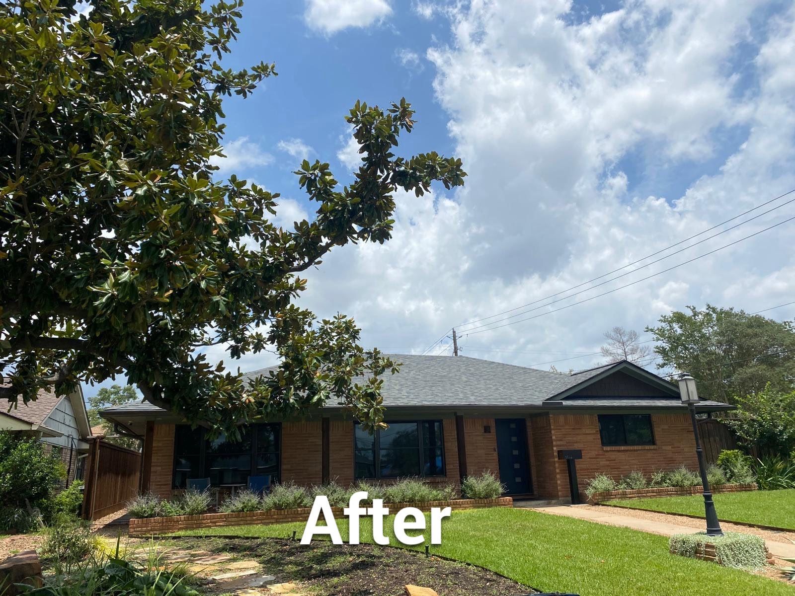 Project in Houston by Roofing Technologies Unlimited
