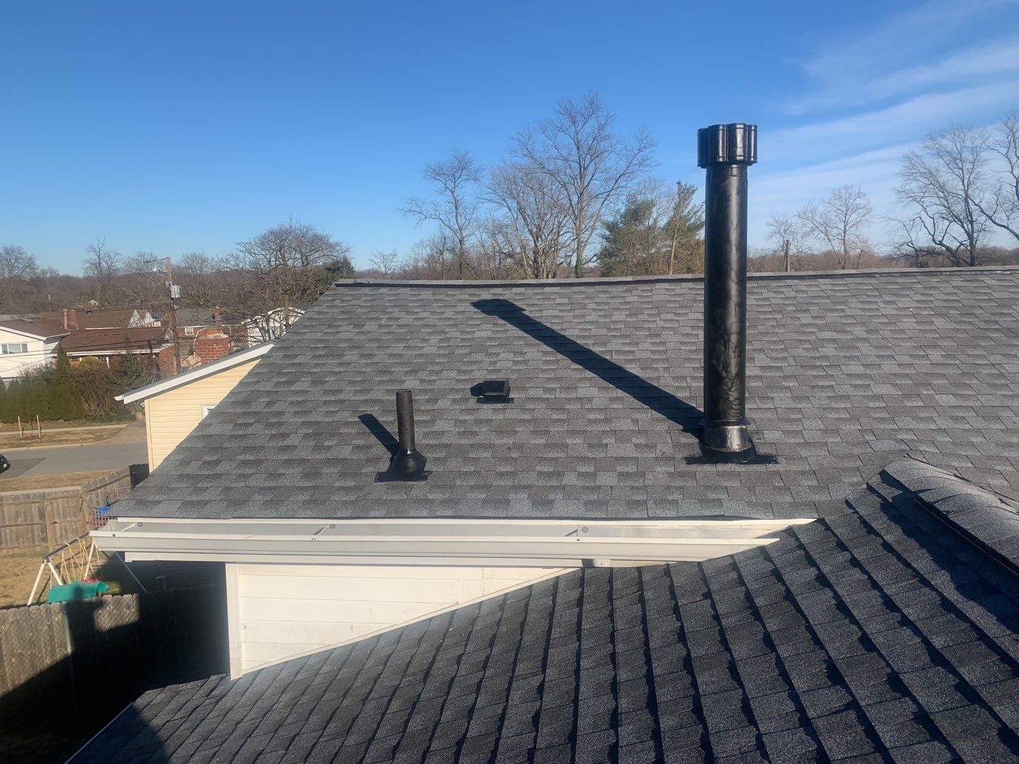 Roof Replacement using GAF Timberline HDZ by American Home Contractors