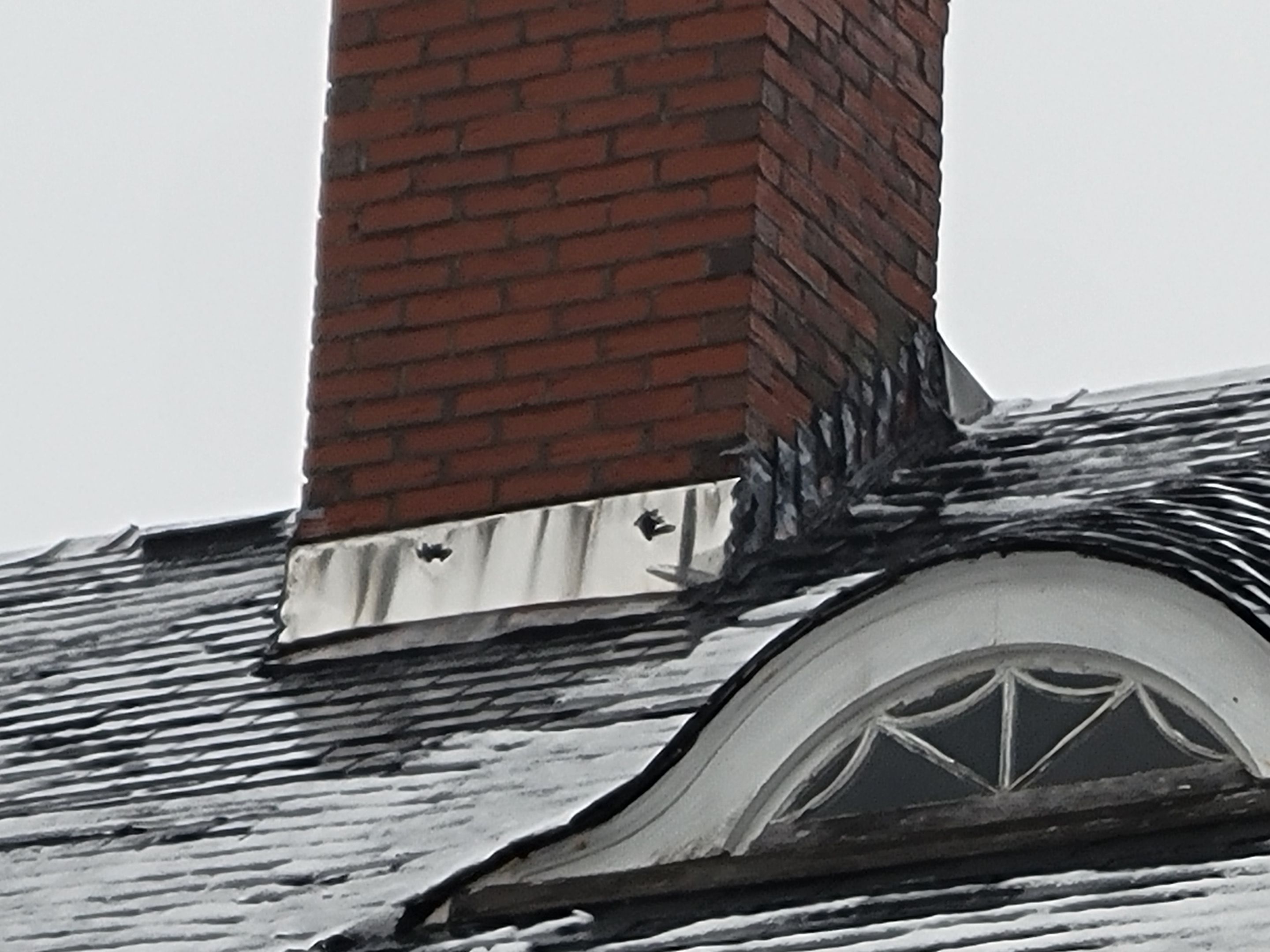 Slate Roof Repair using All Natrual Slate Tiles by The B.A.R Roofing