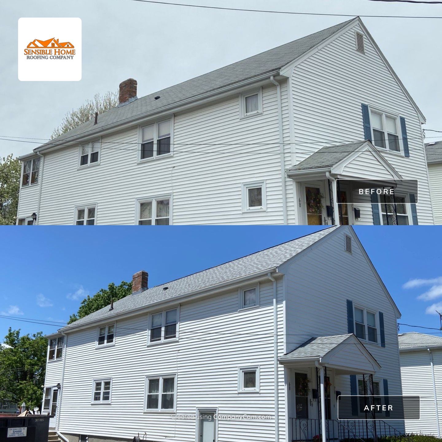 Residential Roofing Installation using GAF Timberline HDZ by Sensible Home Solutions