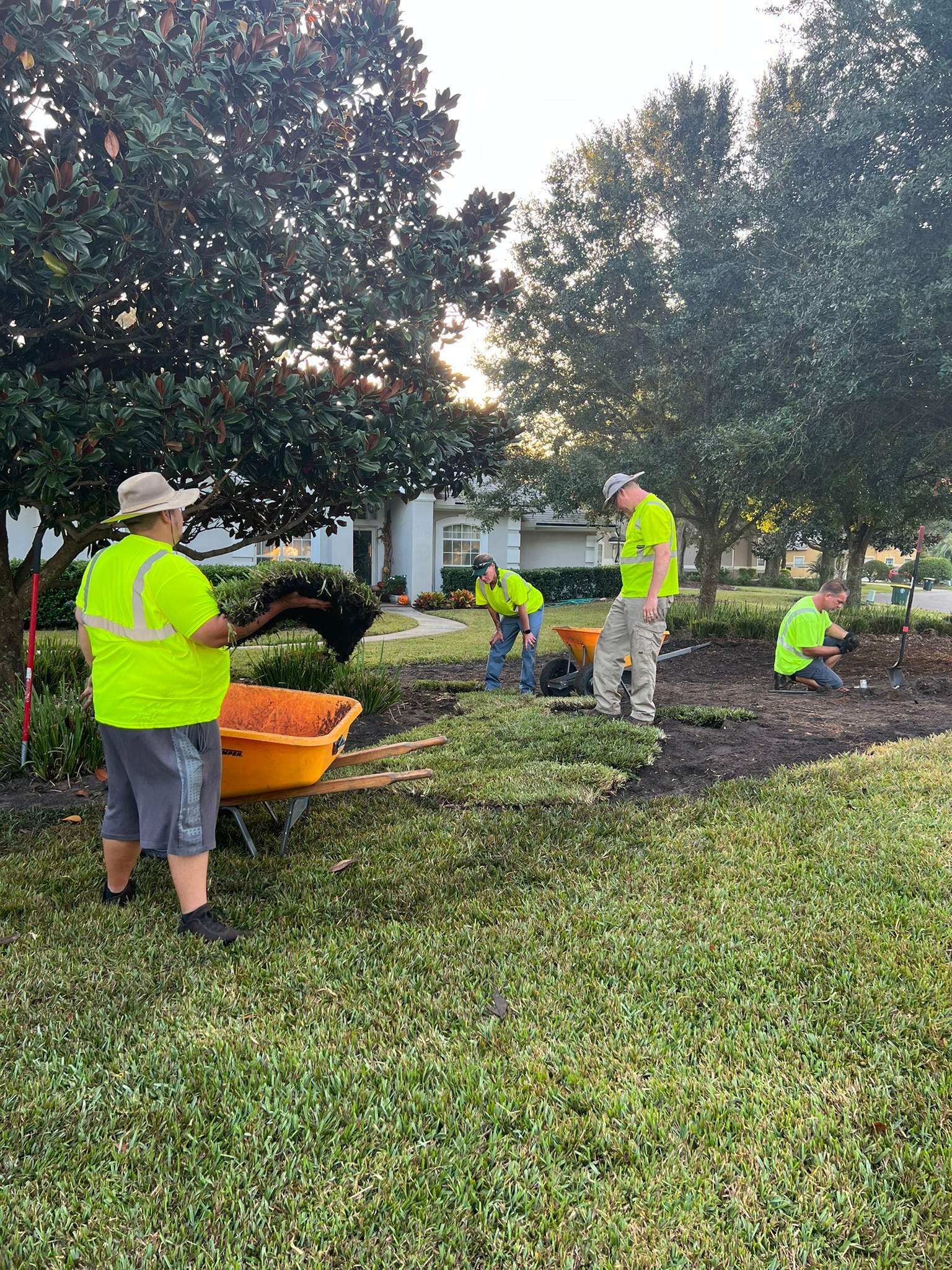 Sod Installation | Deercreek Country Club by ProGreen Services