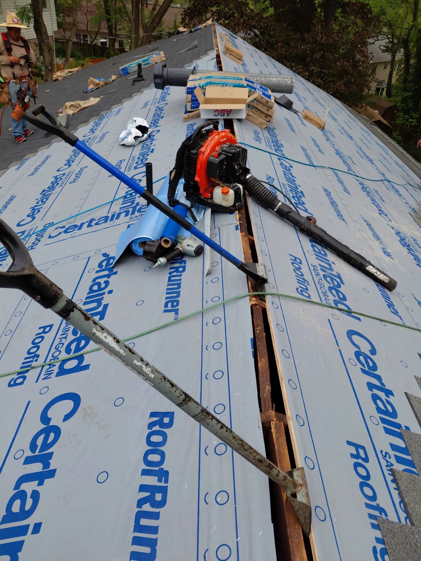 Annandale: Residential Roof Replacement with CertainTeed Landmark in Moire Black by RM Banning, Inc.