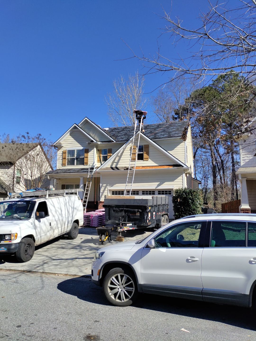 Residential Roofing Installation using Owens Corning by Inspector Roofing and Restoration