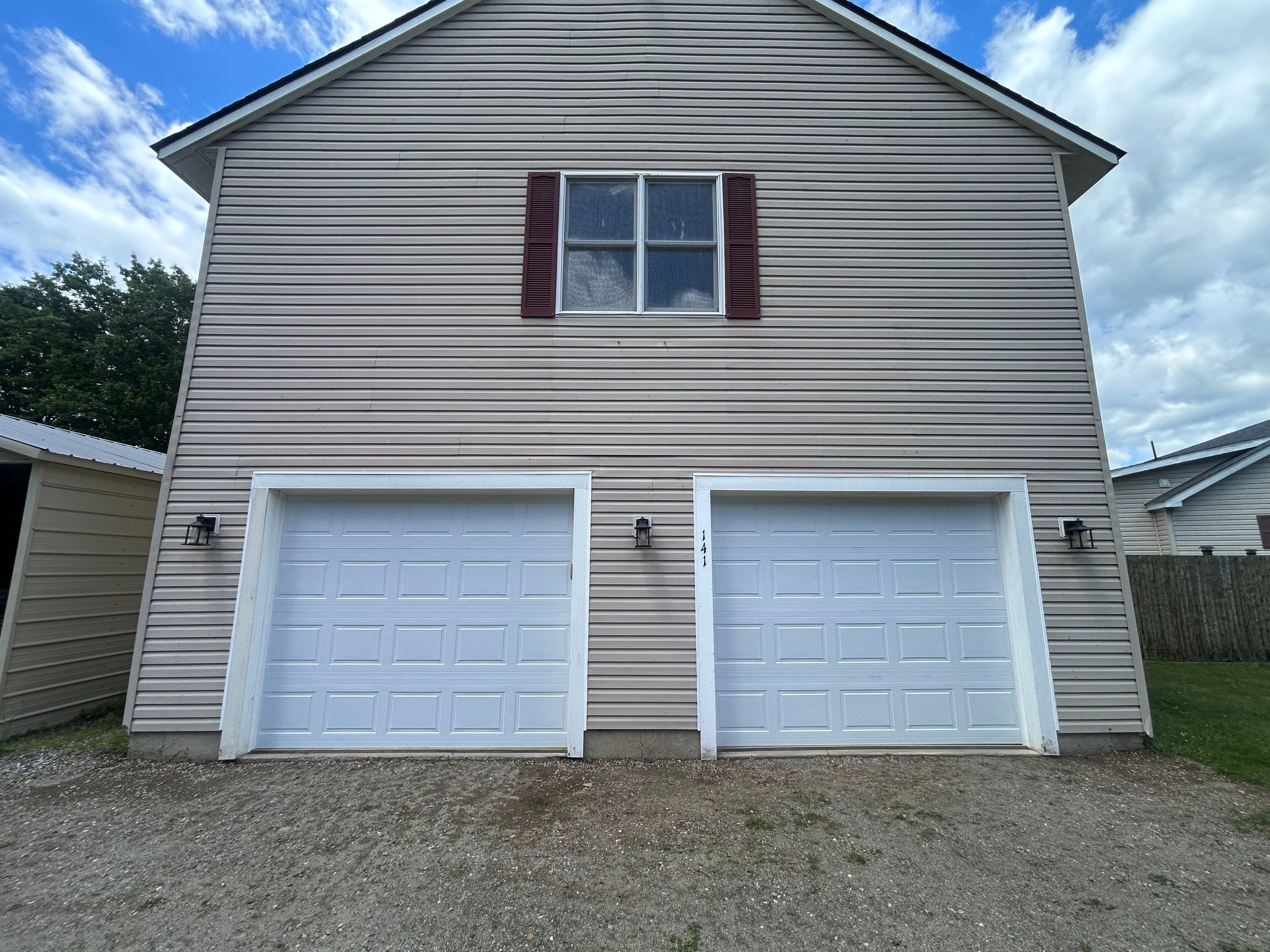 Door Installation using Raynor Encore Garage Door by Keene Door