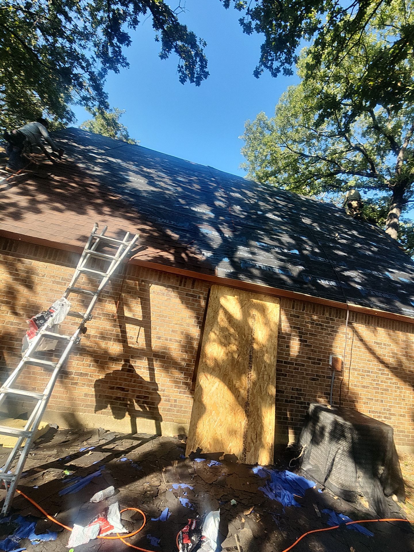 Project in Azle by Lonestar Roofing and Restoration LLC.