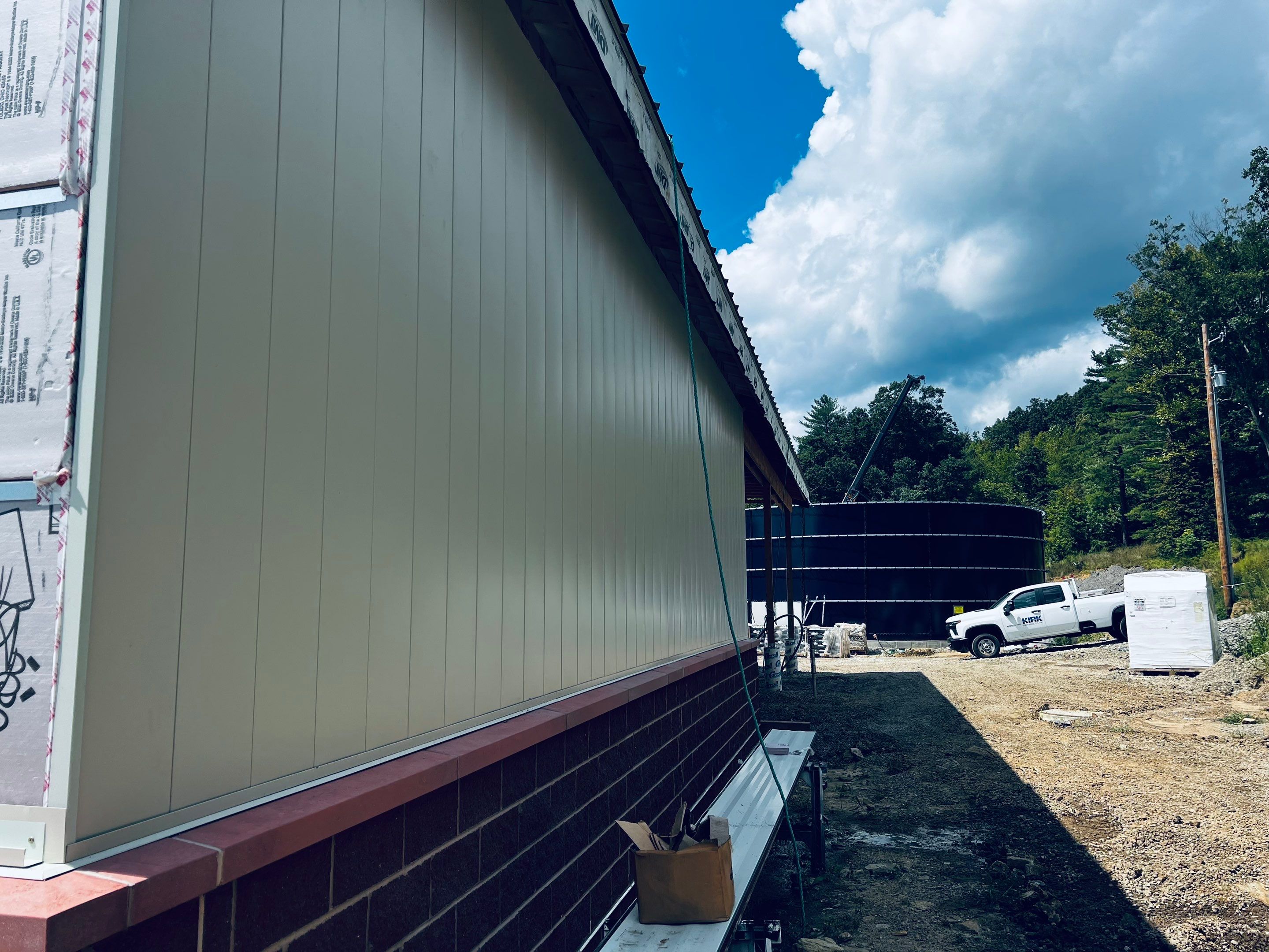 Nelsonville Water Treatment by Nitro Roofing and Construction