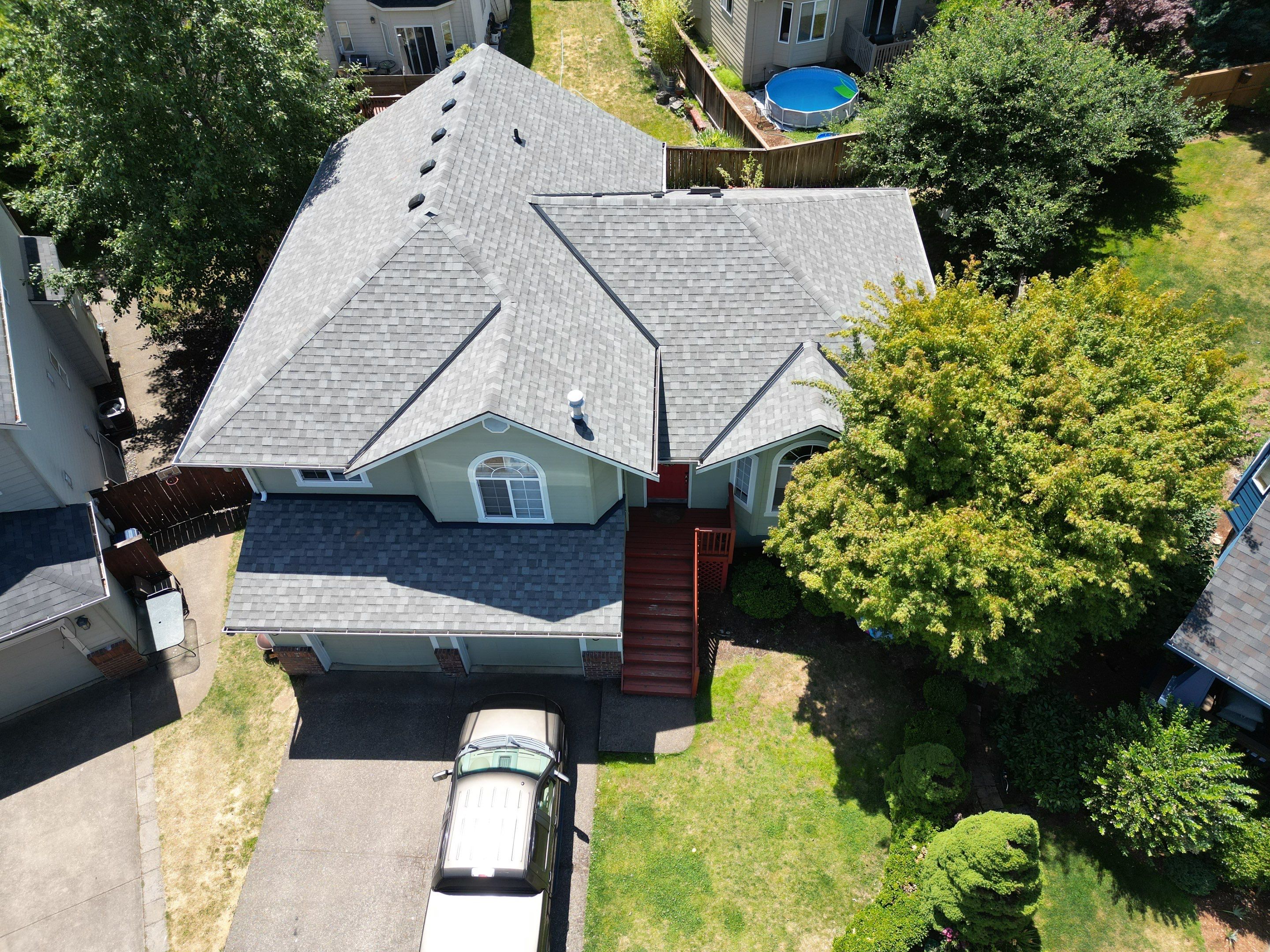 Residential Roofing Installation using Asphalt Shingles by Vitan Construction LLC 