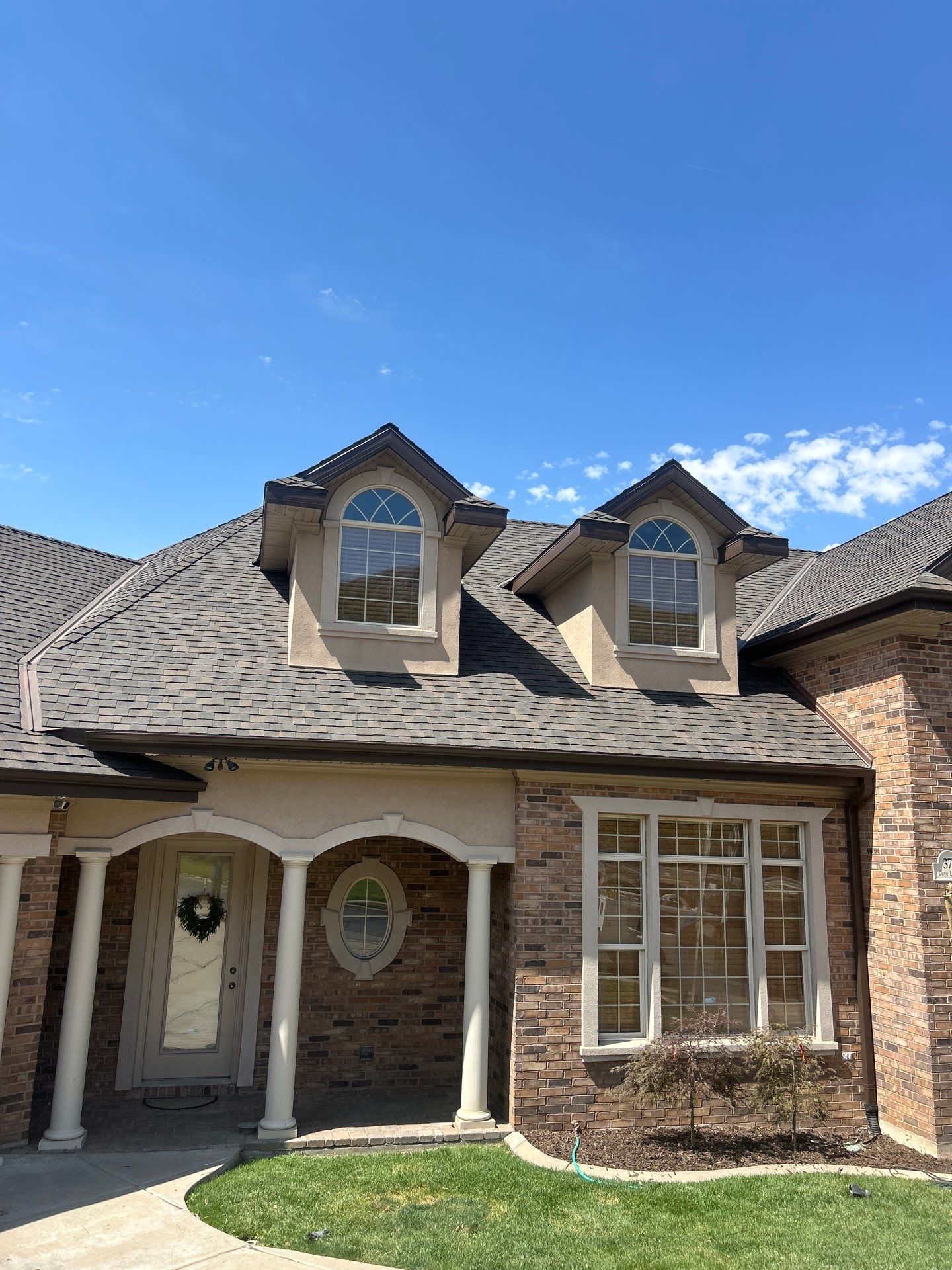 Project in Layton by Master Rain Gutters.