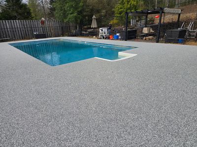 Pool Deck Transformation Using Sterling 