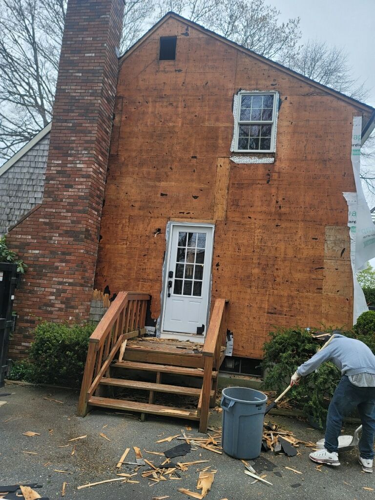 Siding Installation using James Hardie by UBrothers Construction