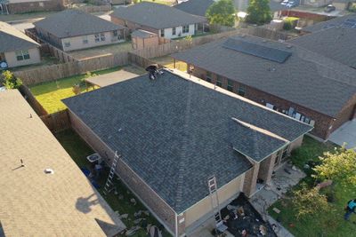 Killeen, TX - Roof installation and fence staining