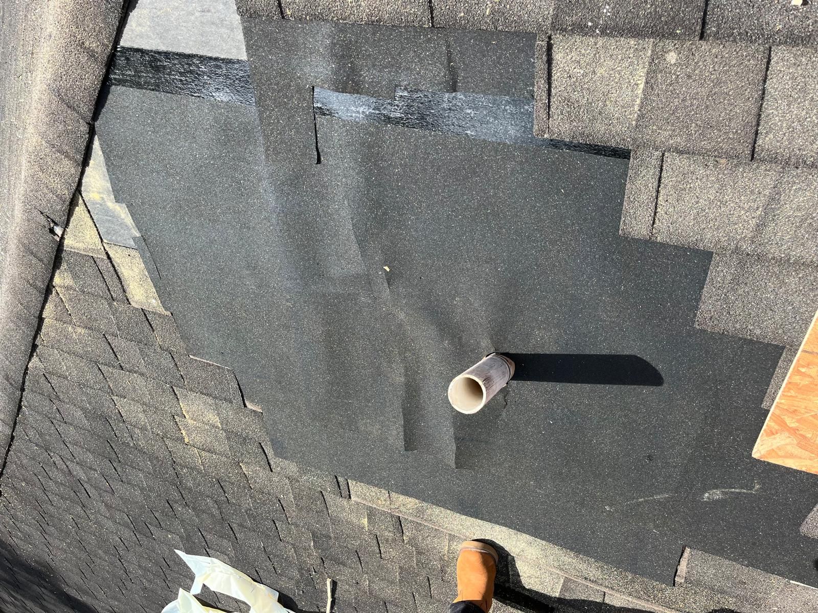 Hail Damage using Owen's Corning Duration (Lifetime) Shingles by Roof Repair Company