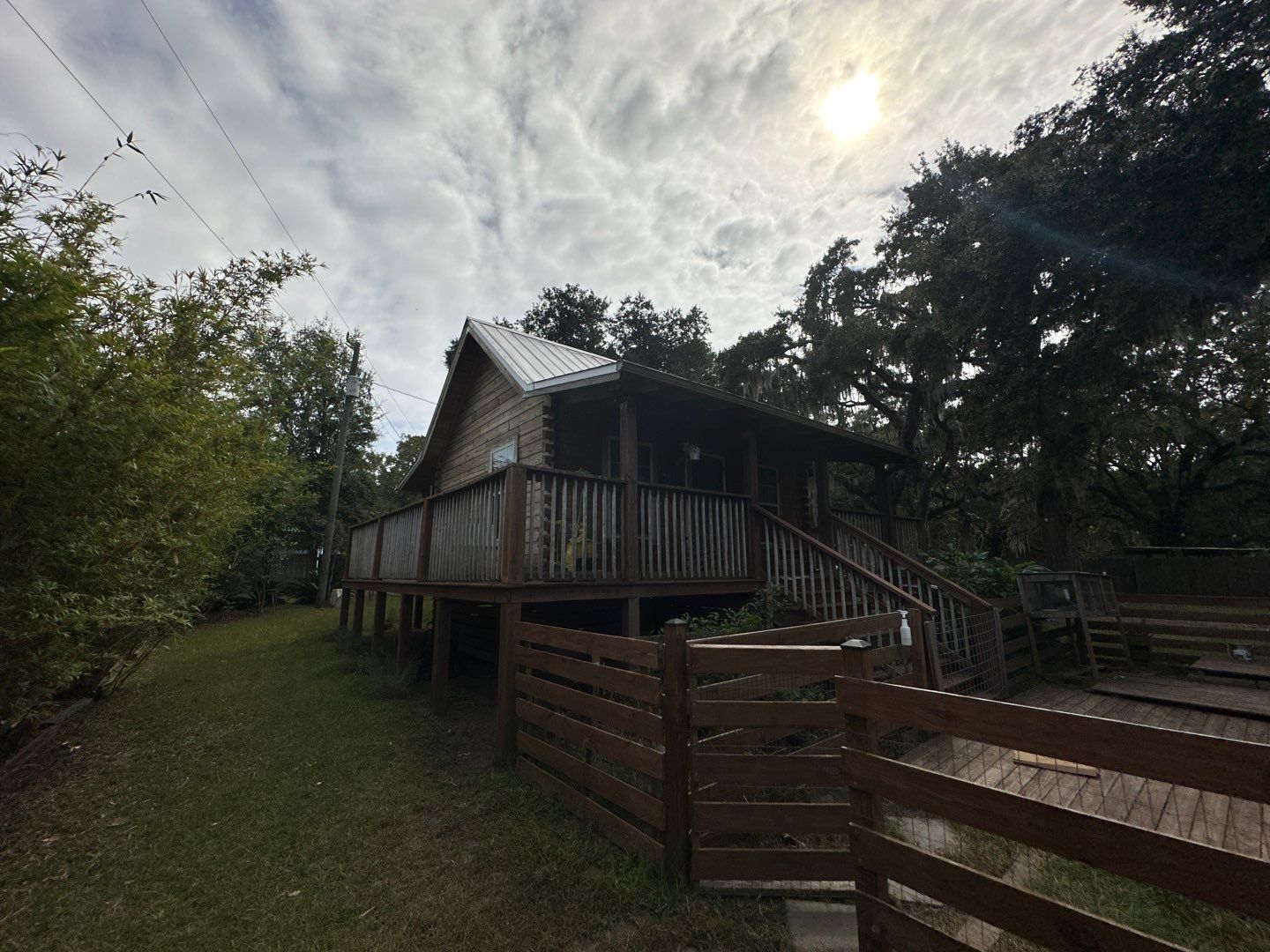 Cabin using Wood Sealant by DuraSeal
