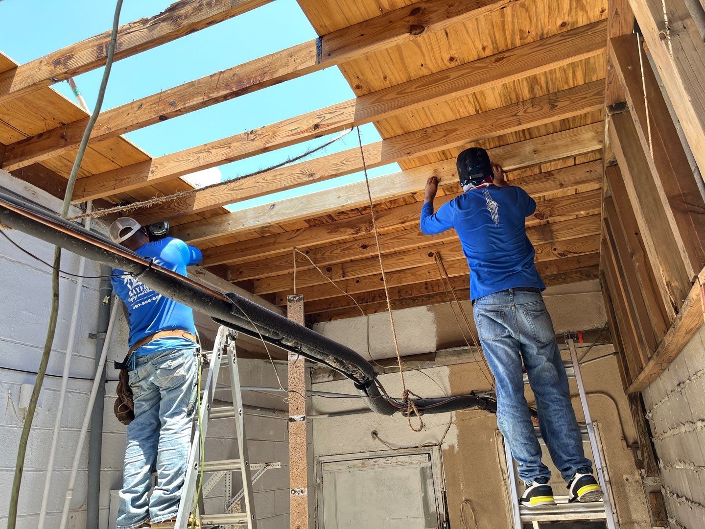 Market Street Coating by Bayfront Roofing and Construction