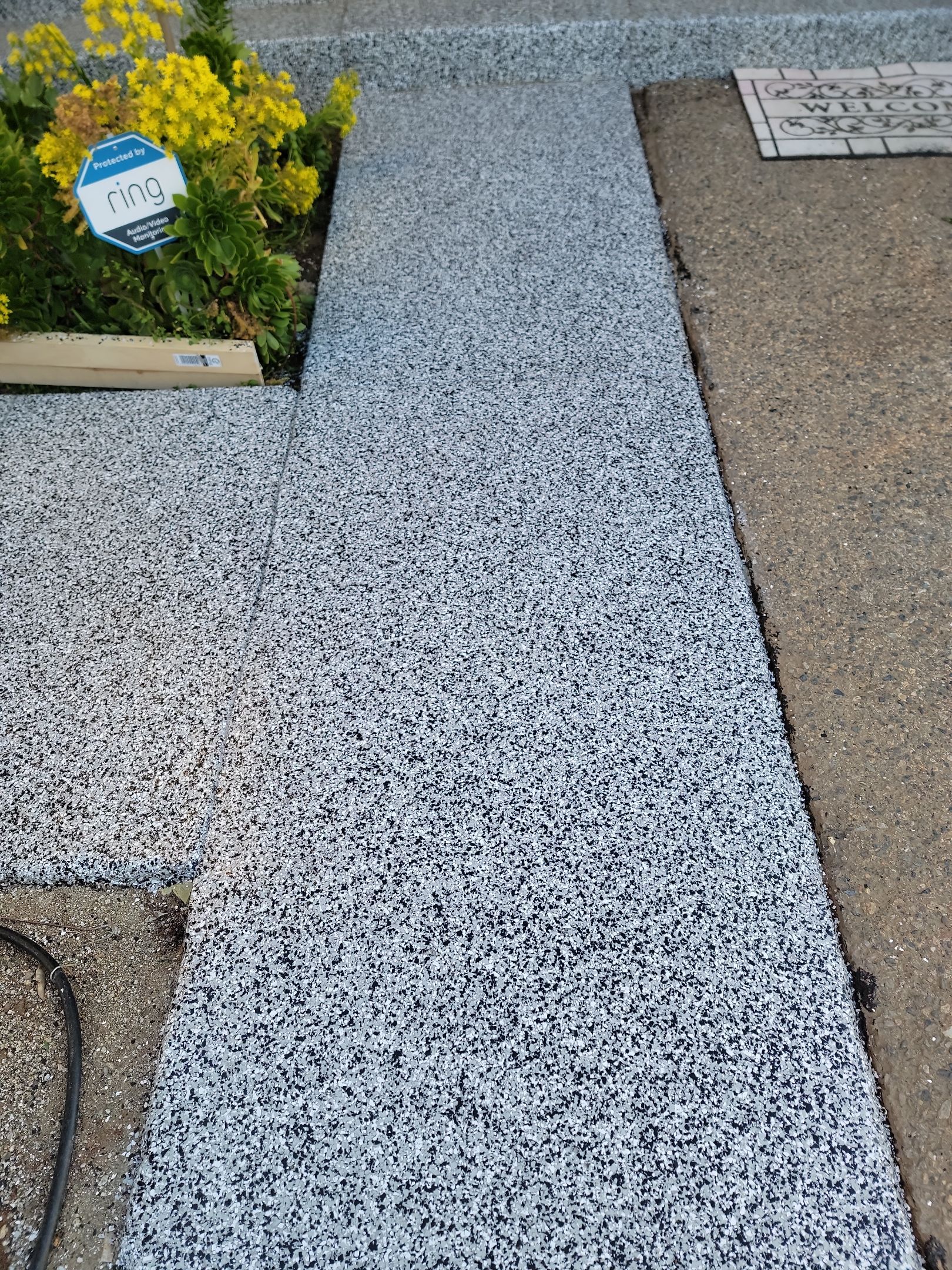 Front Porch and walkway by MGP Coatings