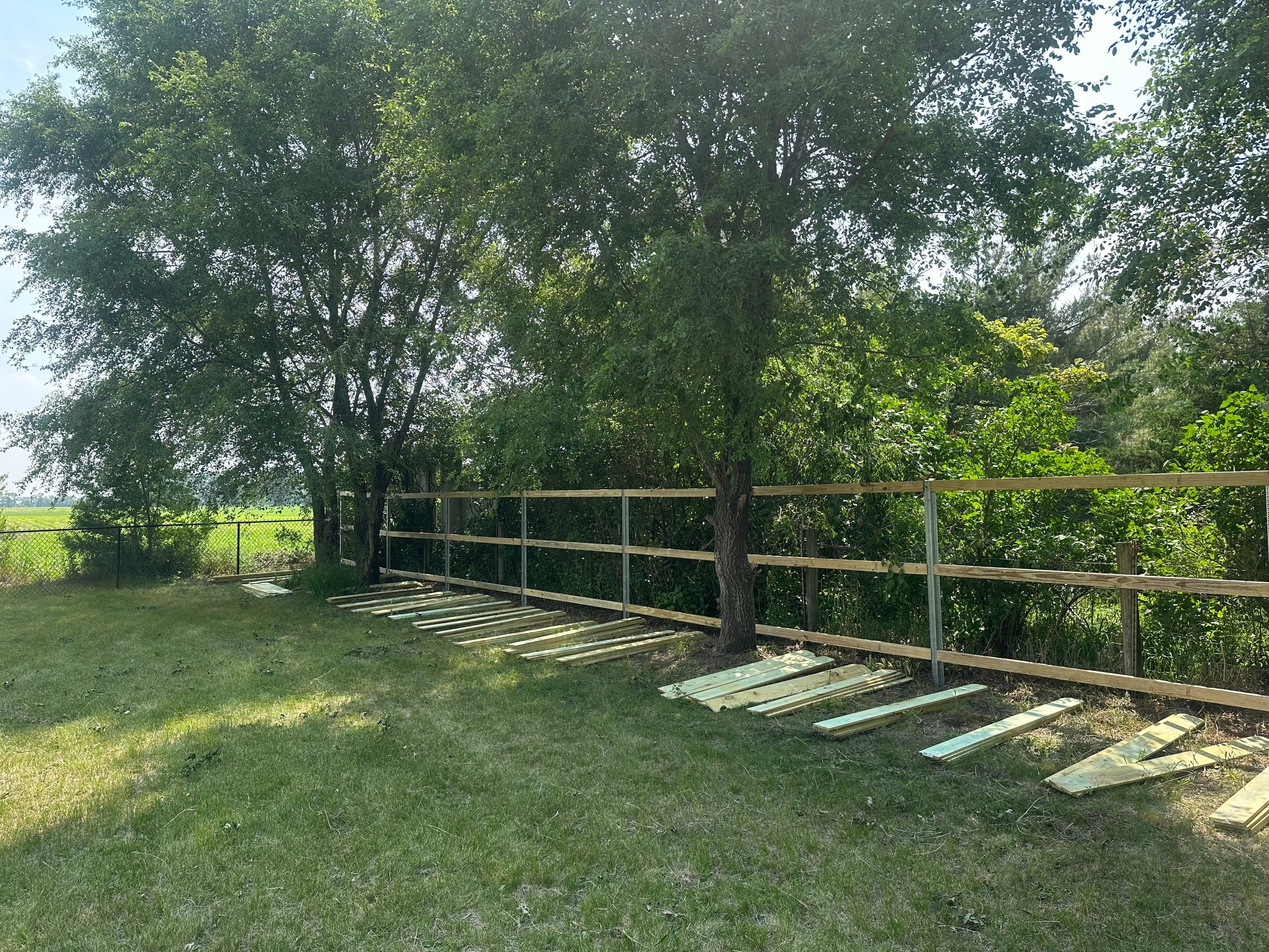 Project in Janesville by Perfect Picket Fence and Stain