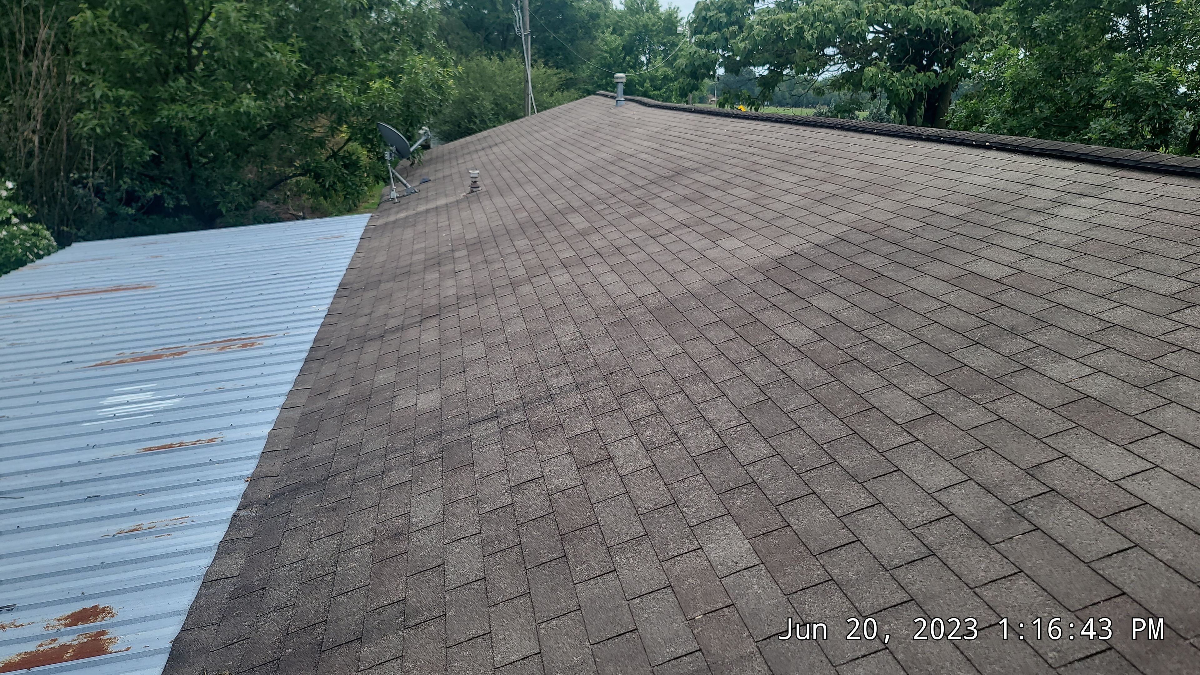 Residential Metal Roof Replacement using Reed's Metals by Hostetler Roofing