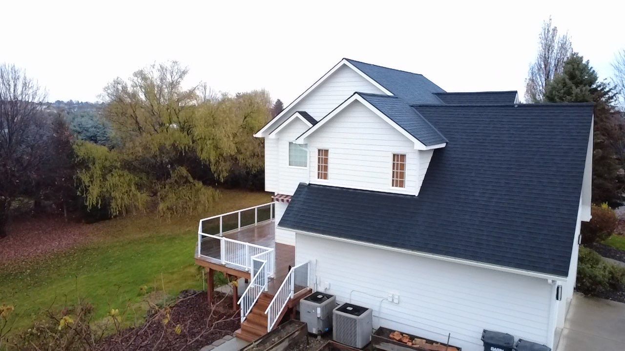 Residential Roofing Installation and Detached Garage Roof Replacement in Pasco by Alpine Roofing