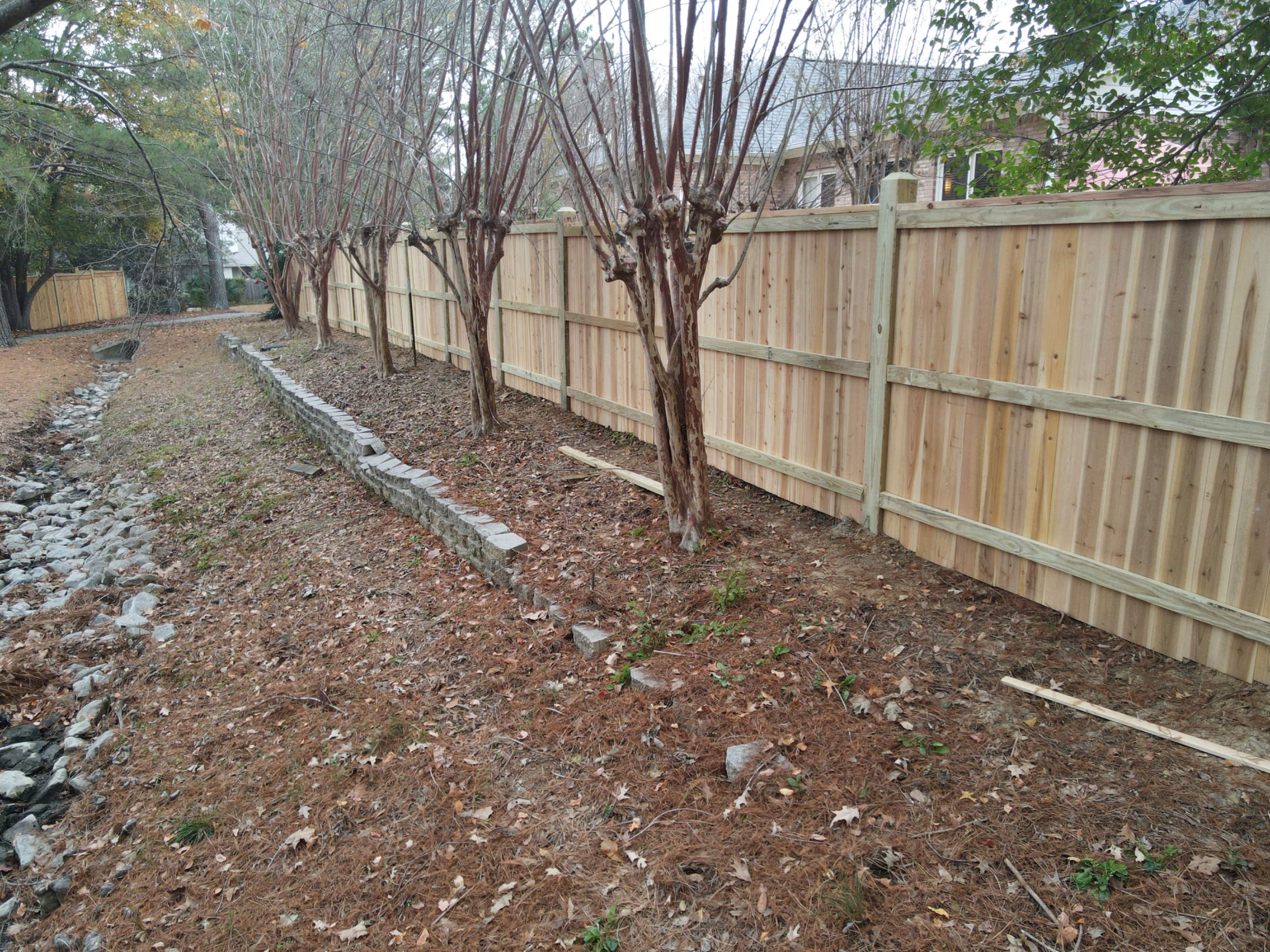 6ft Cedar Good Neighbor 6x6 Posts by Roberson Construction LLC