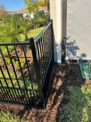 Puppy Picket Fence in Wellen Park