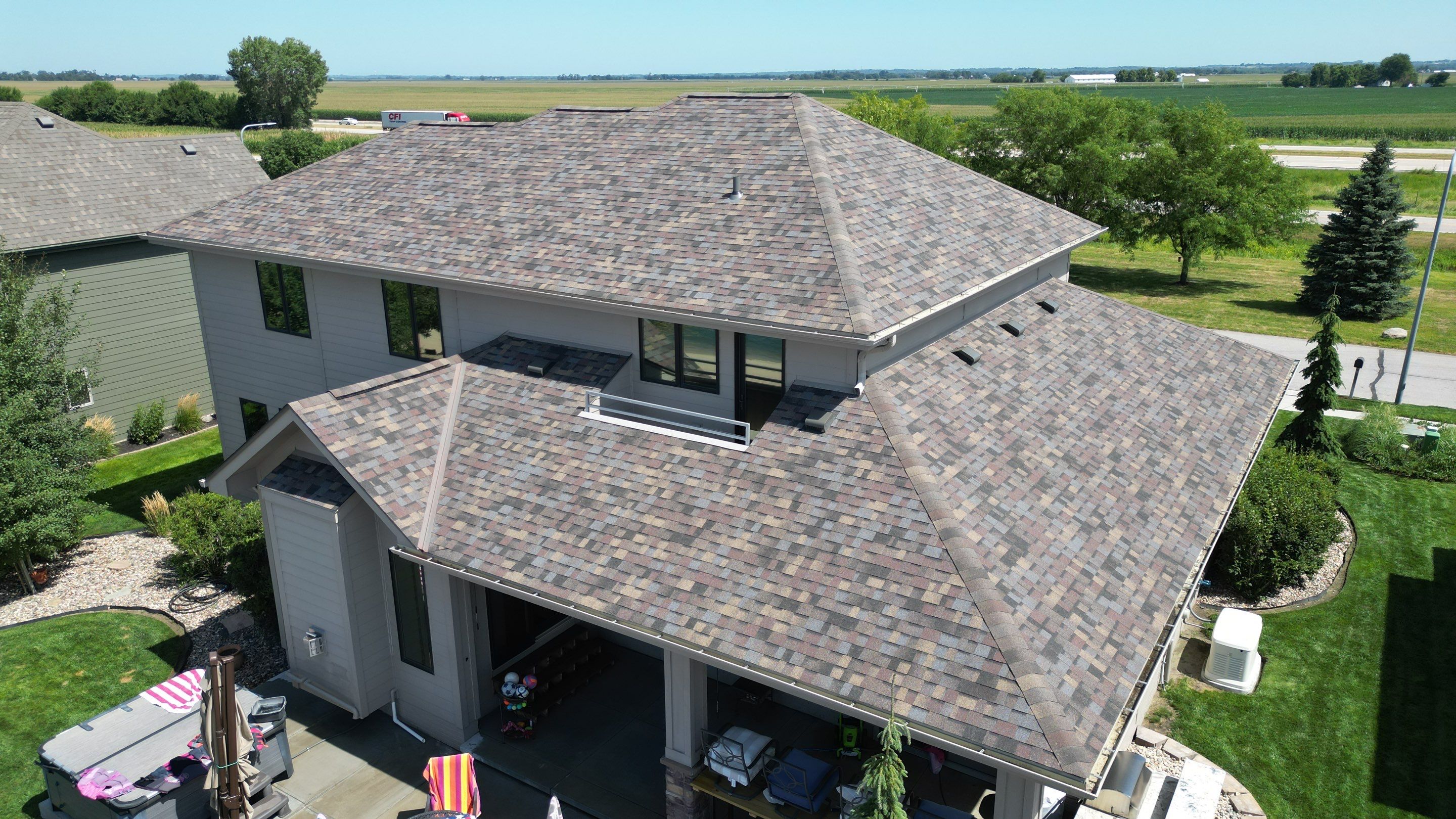 Residential Roofing Installation using Owens Corning Duration Summer Harvest by Lightning Exteriors